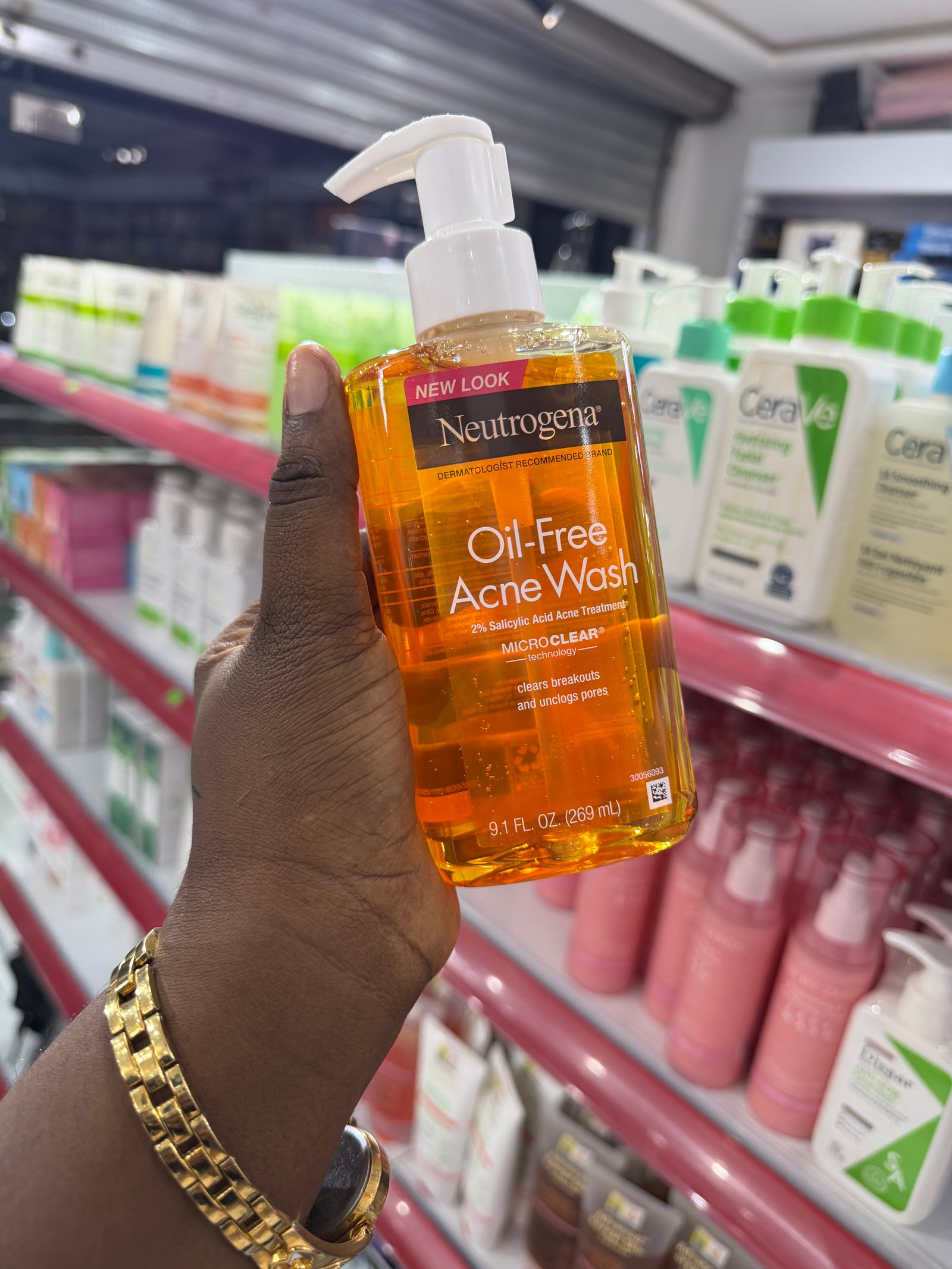 Neutrogena acne wash 