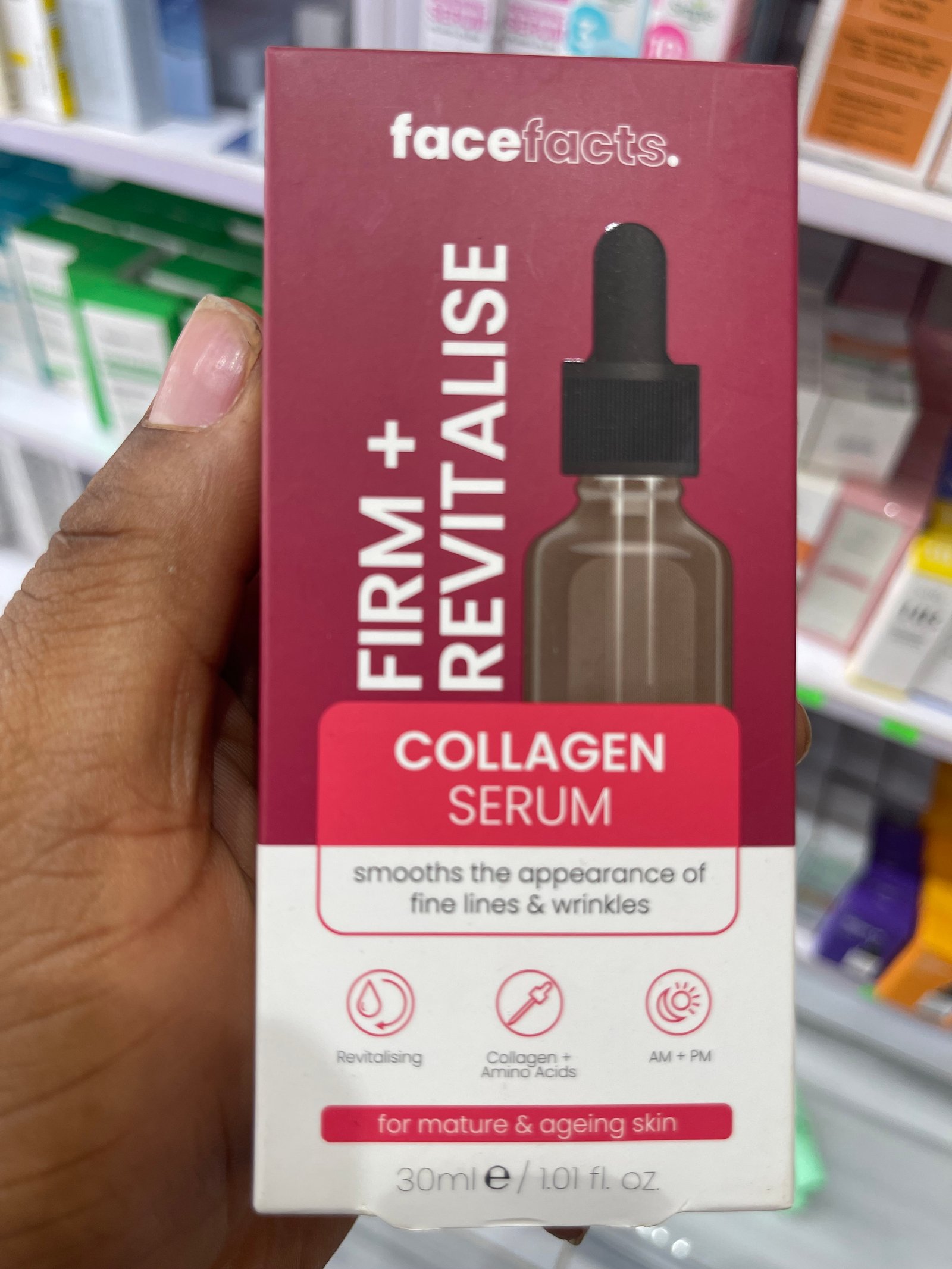 Face fact collagen serum