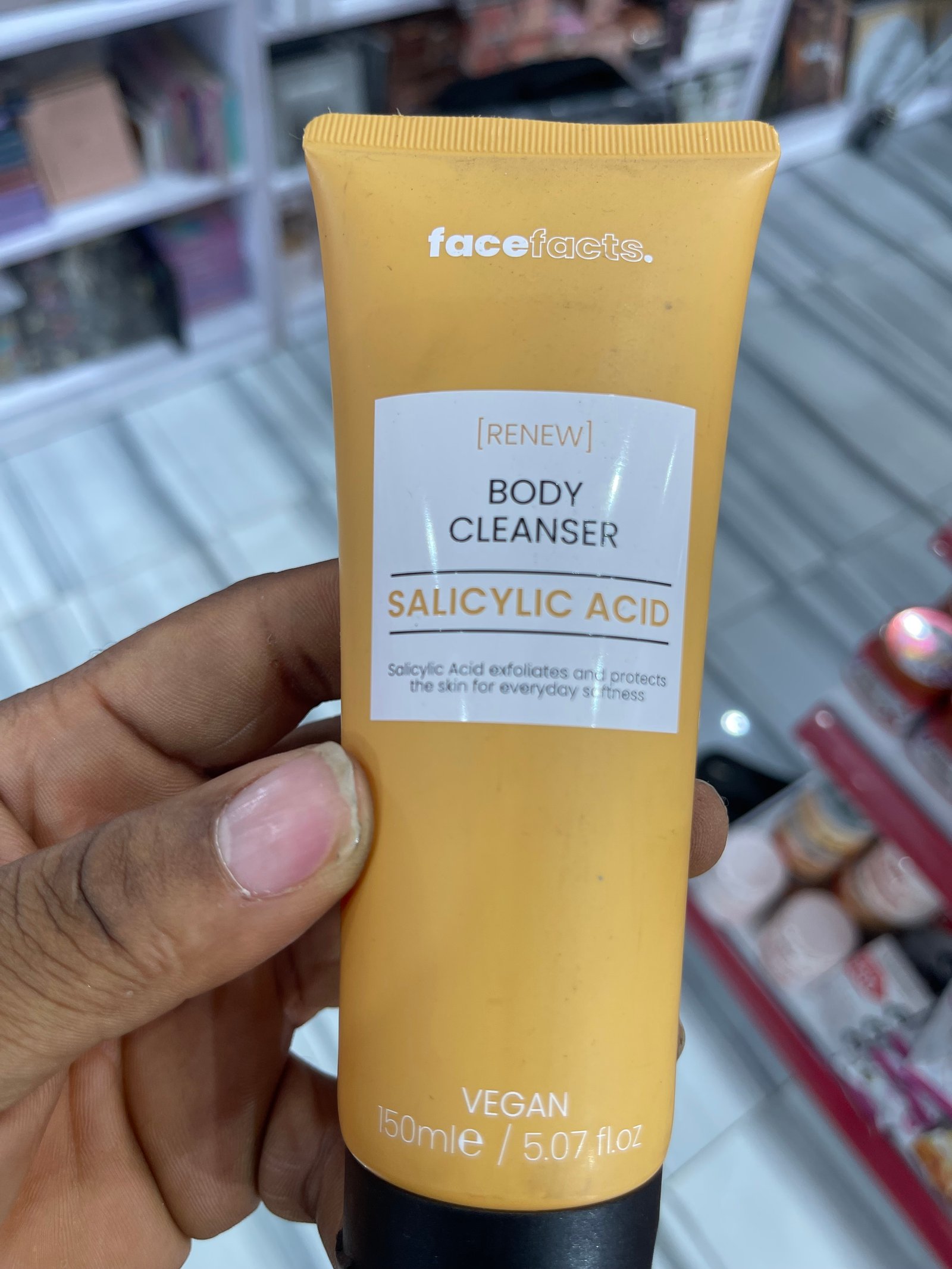 Body cleanser salicylic