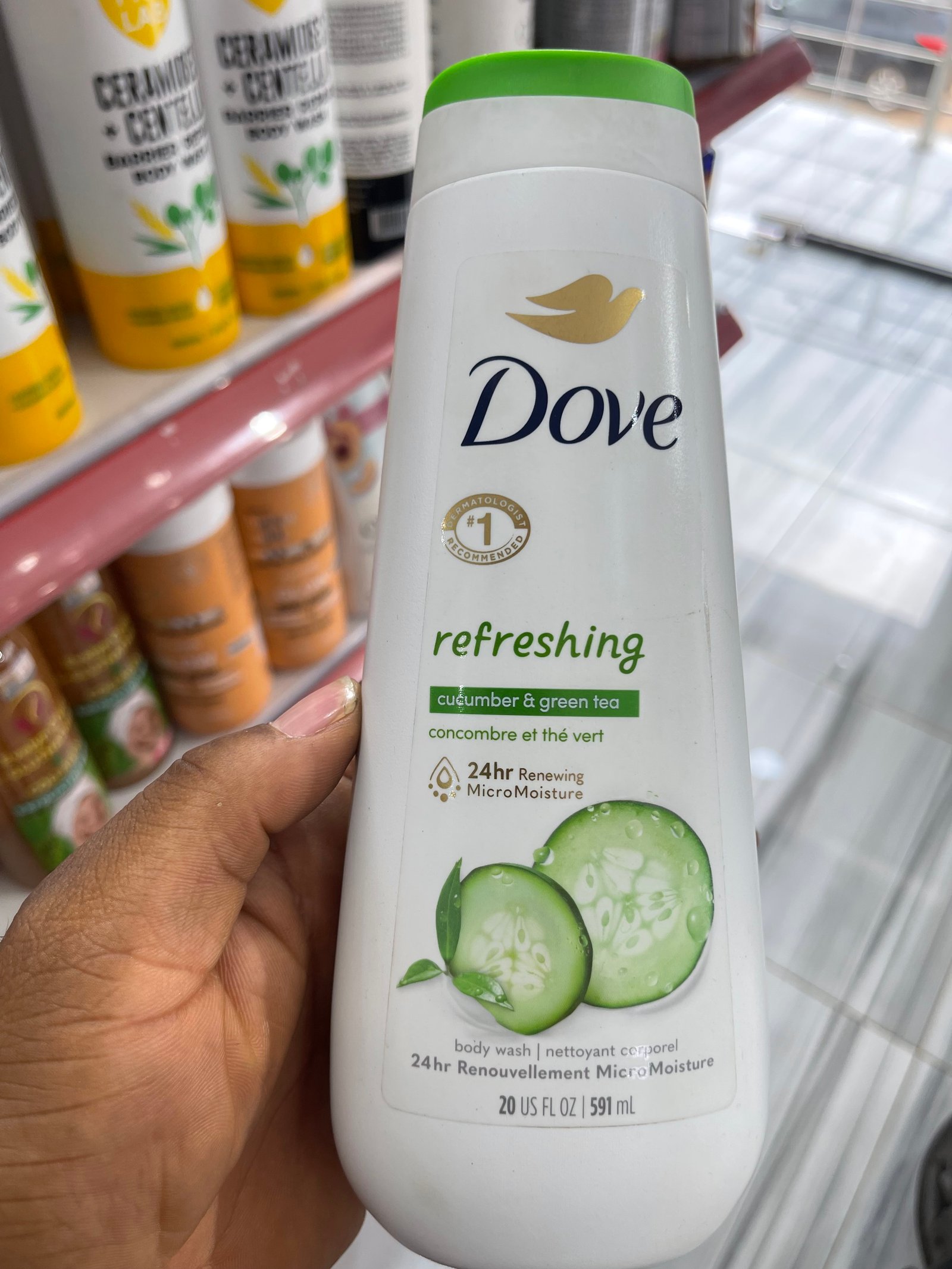 Dove refreshing