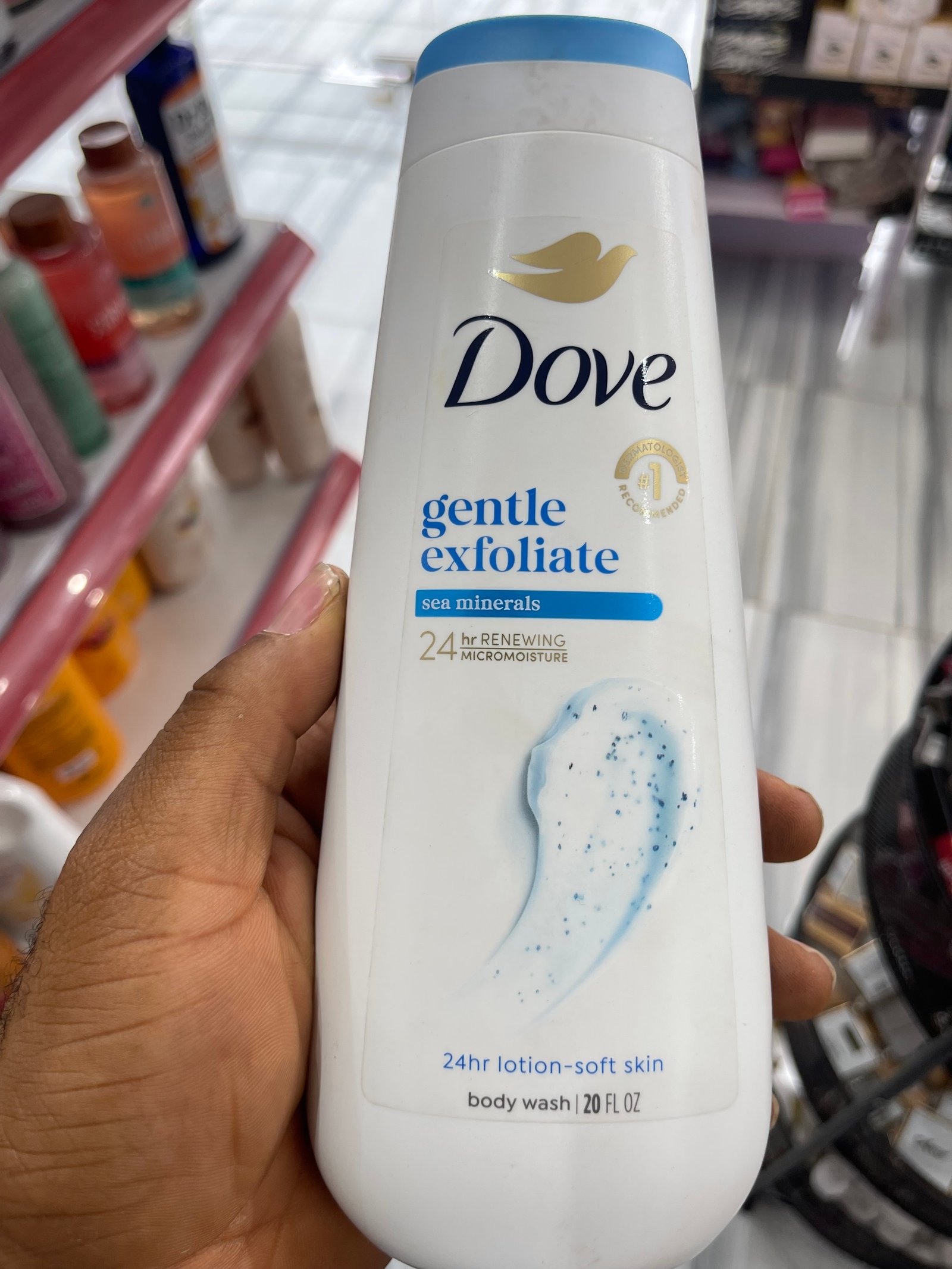 Dove gentle exfoliate