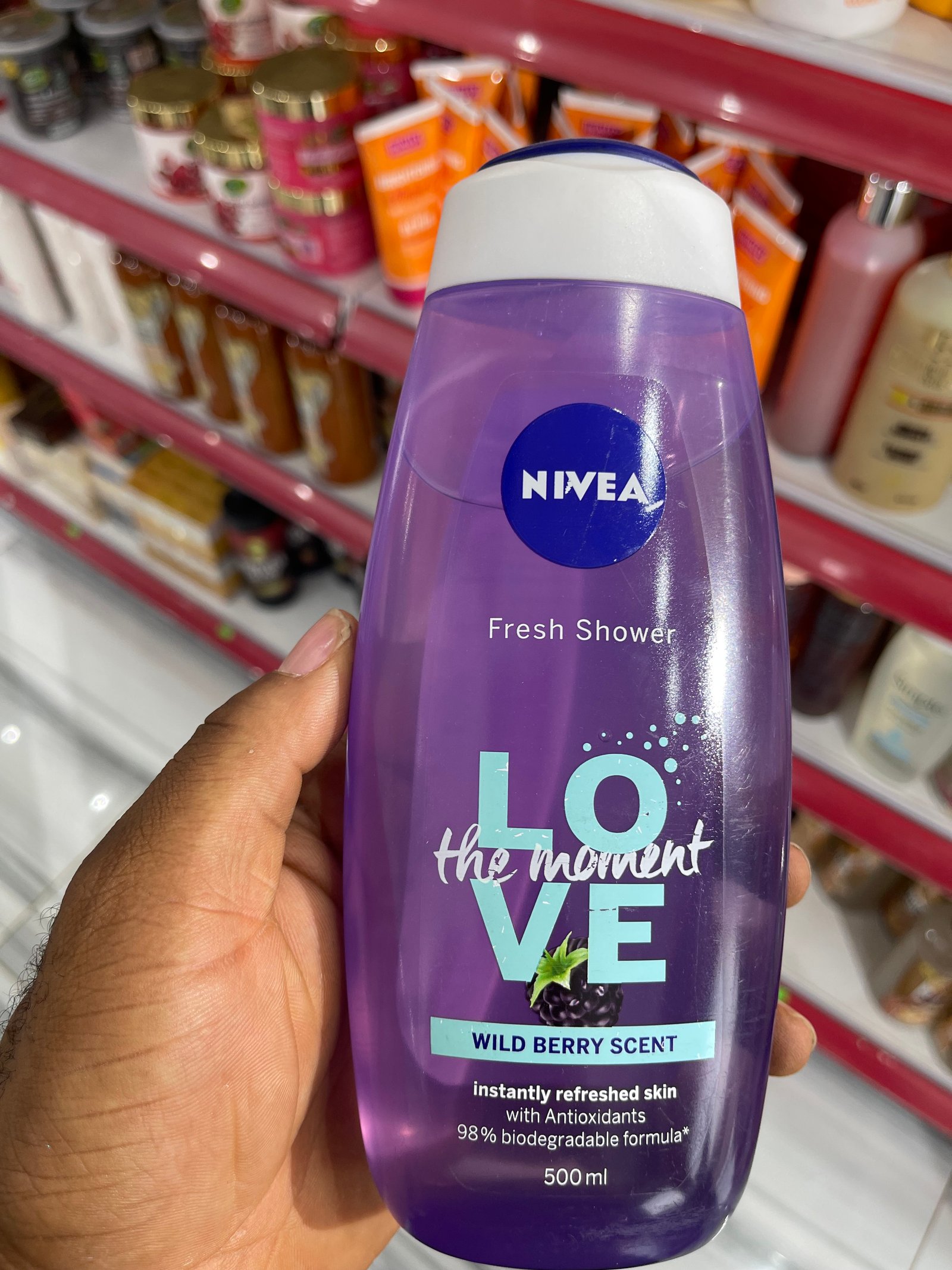 Nivea wild berry wash