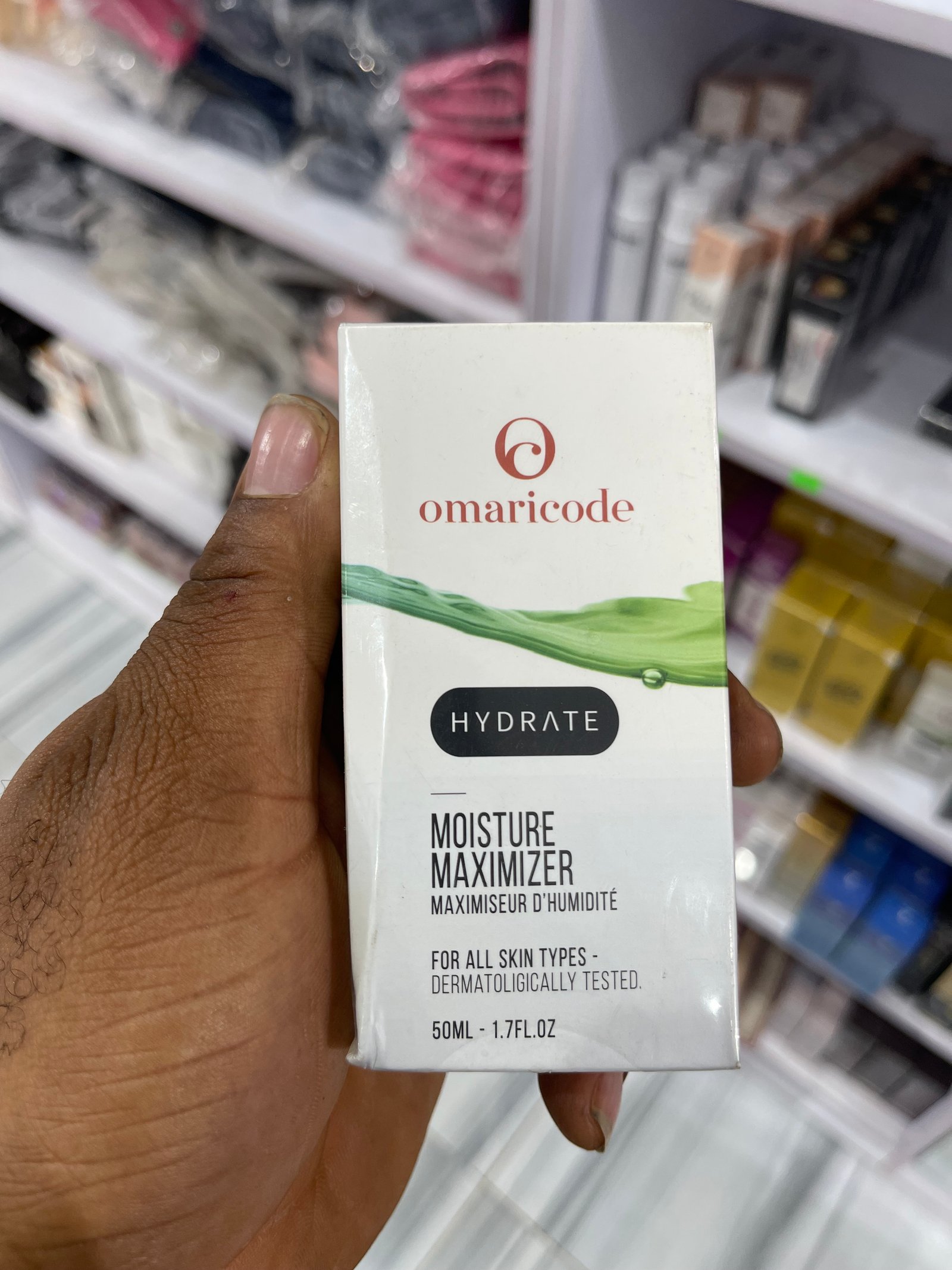Omaricode hydrate moisturizer
