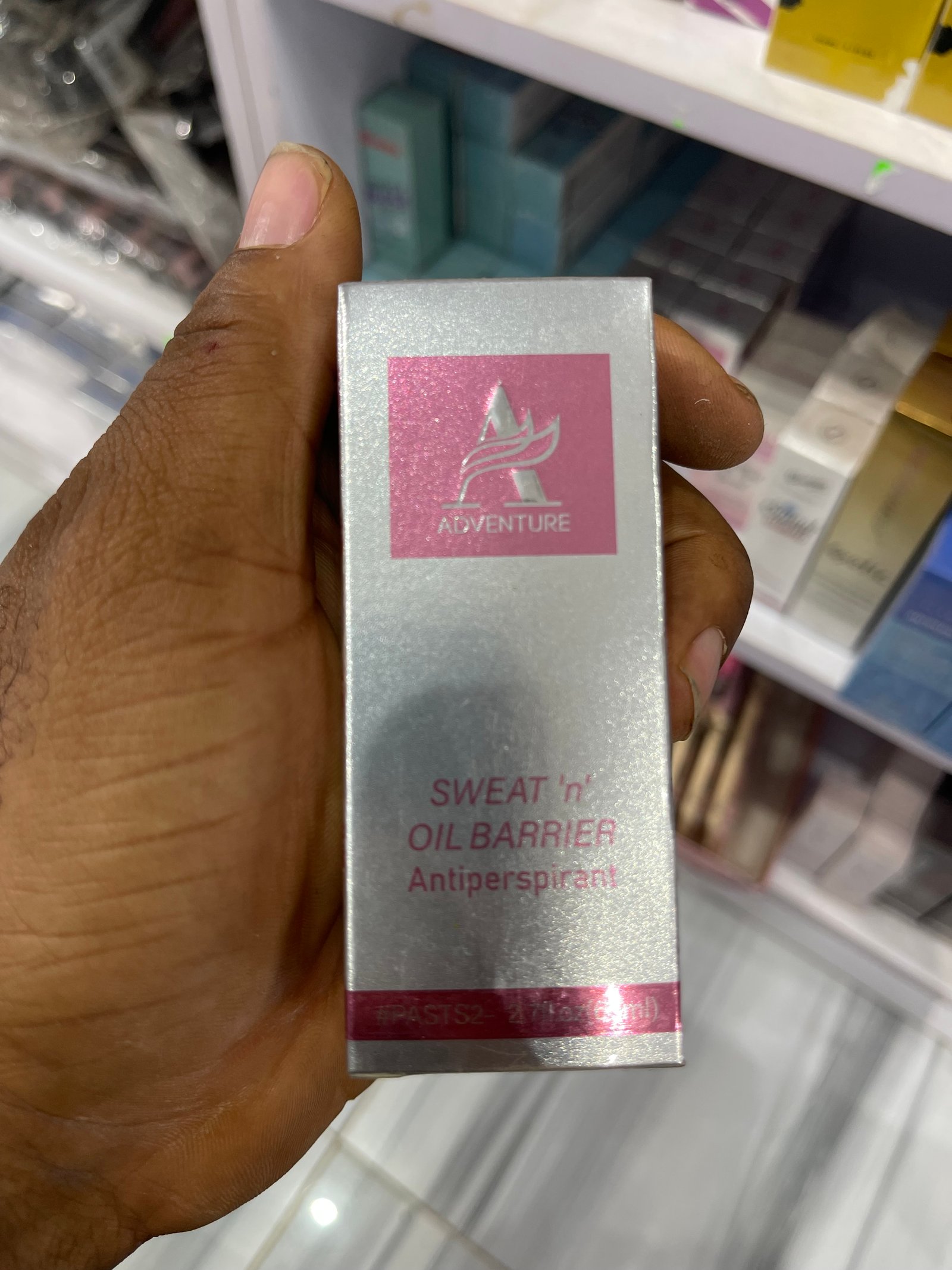 Adventure sweat n oil barrier