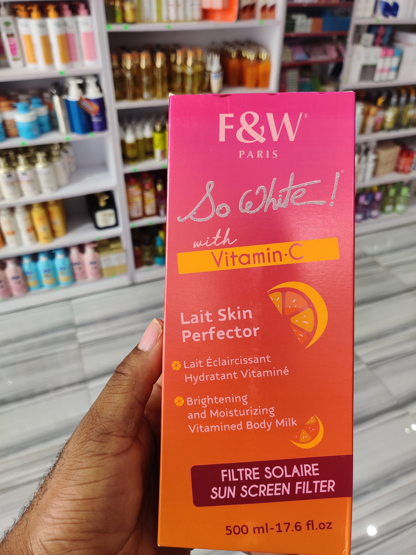 F&W lotion