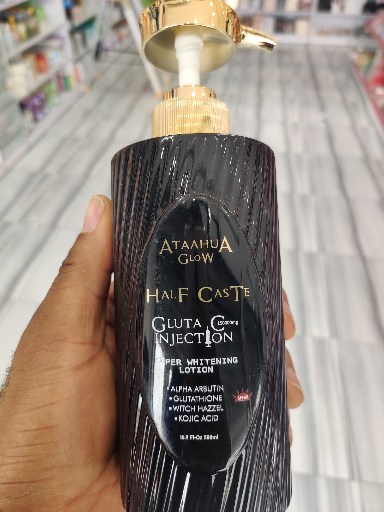 Ataahua glow half caste body lotion