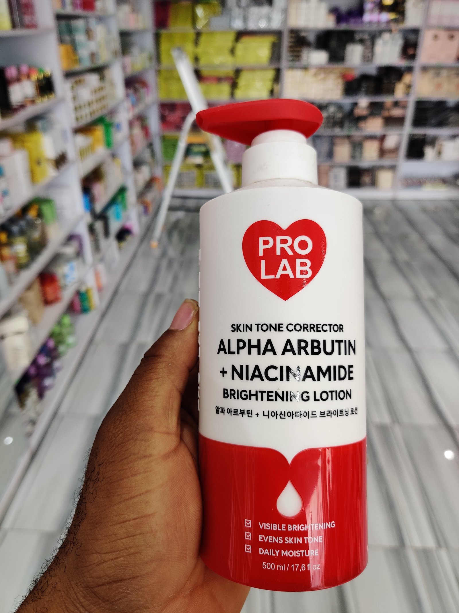 Prolab lotion red