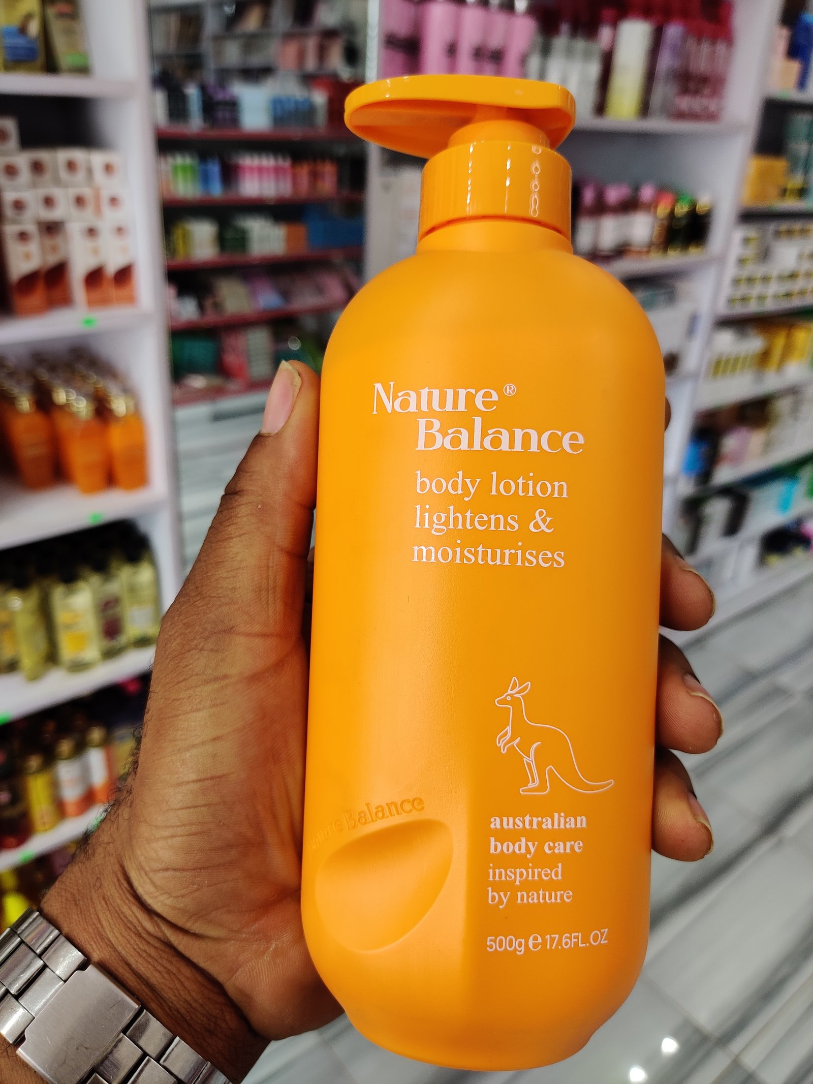 Nature balance lighten lotion