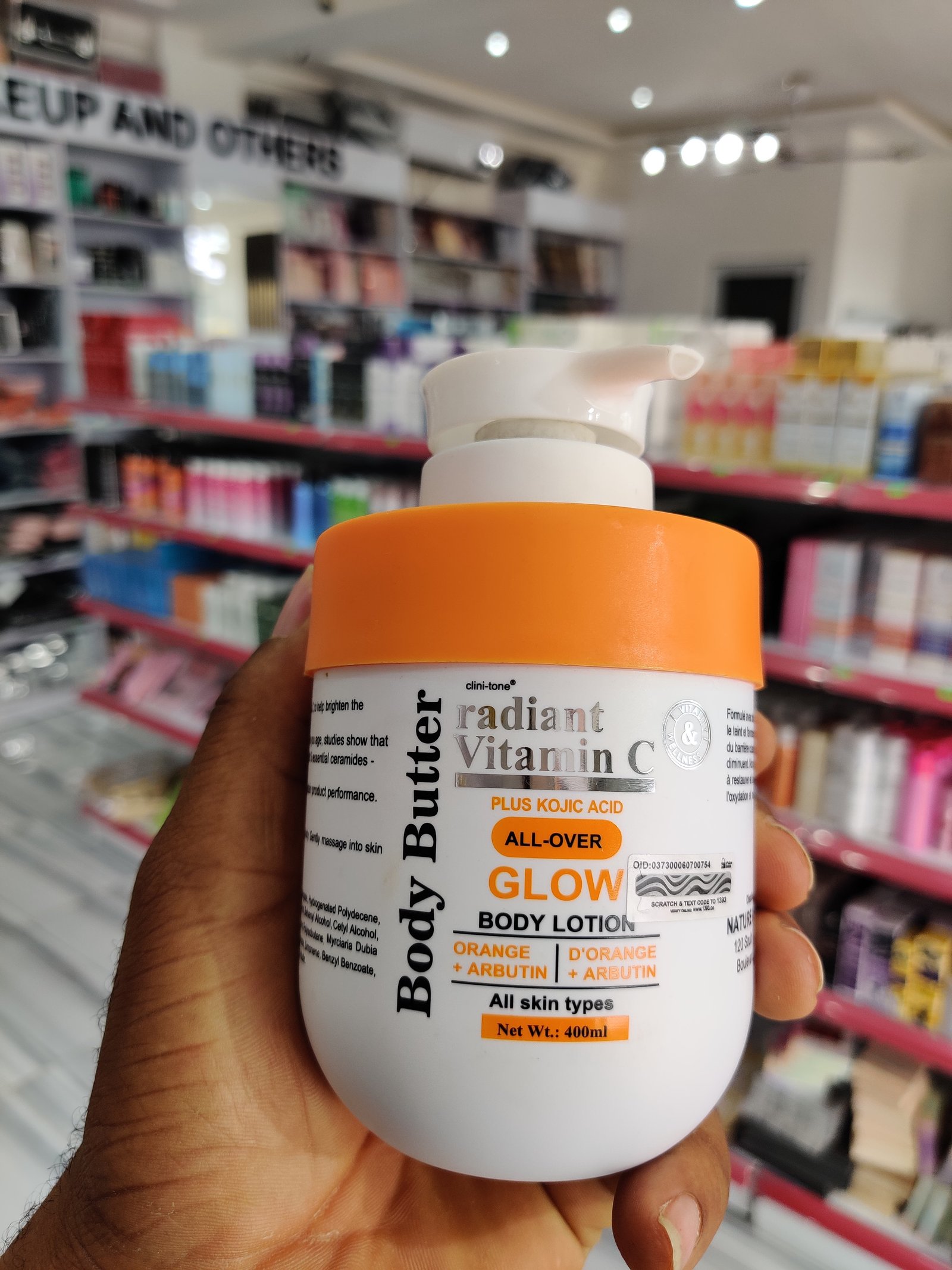 Body butter vitamin c