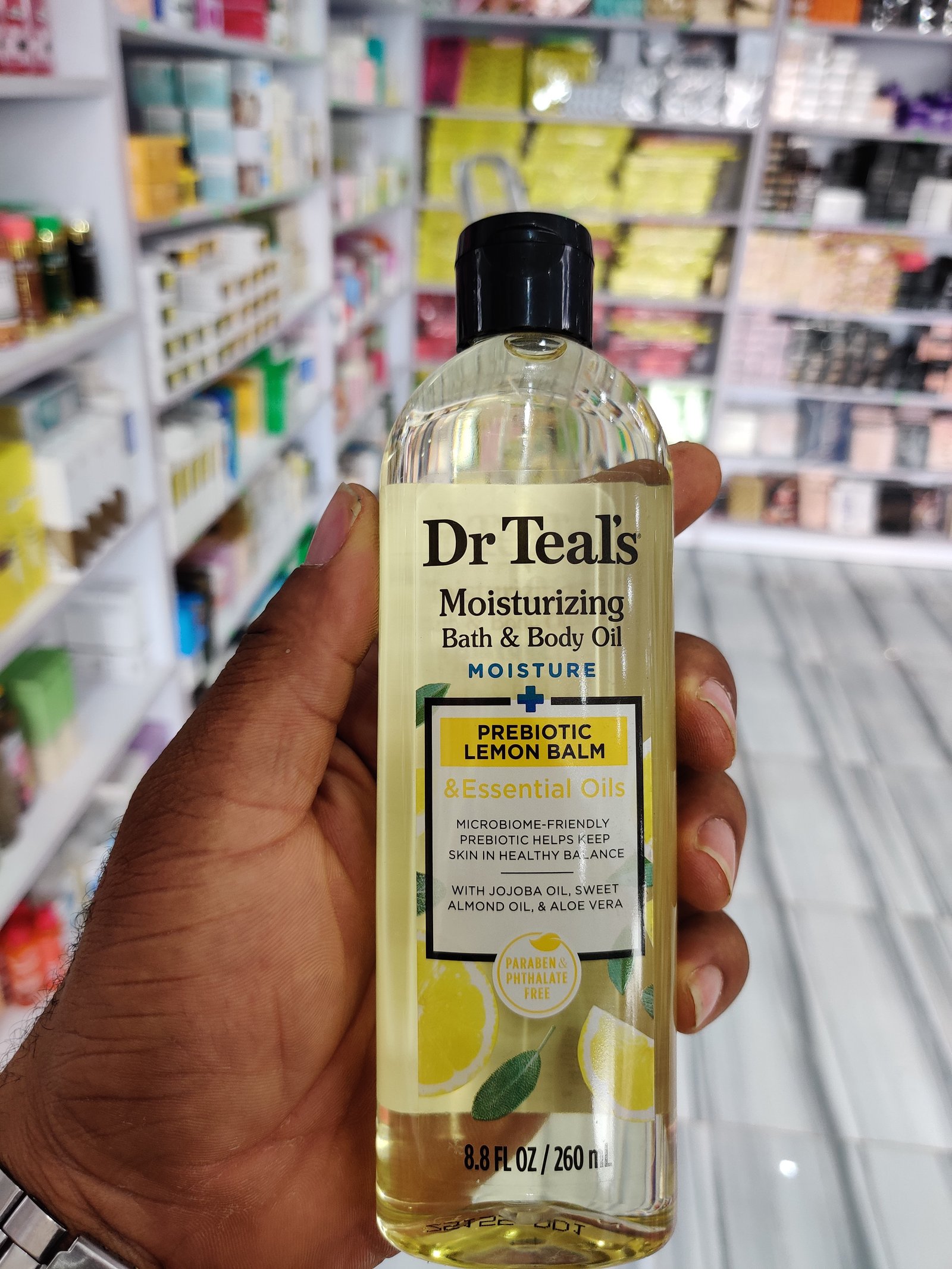 Dr teals prebiotic lemon balm