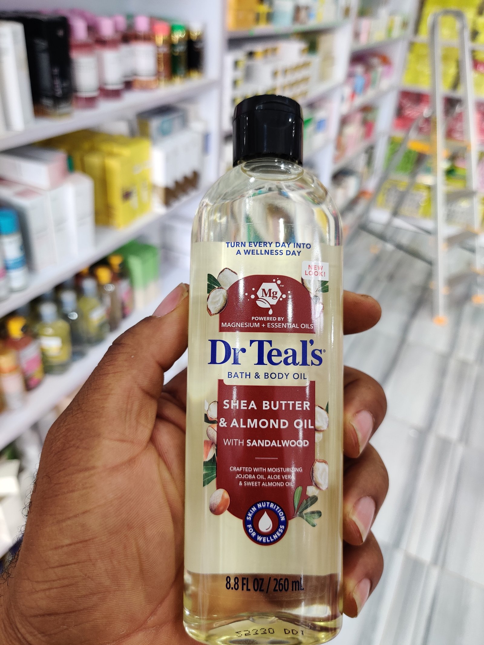 Dr teals Shea butter body oil