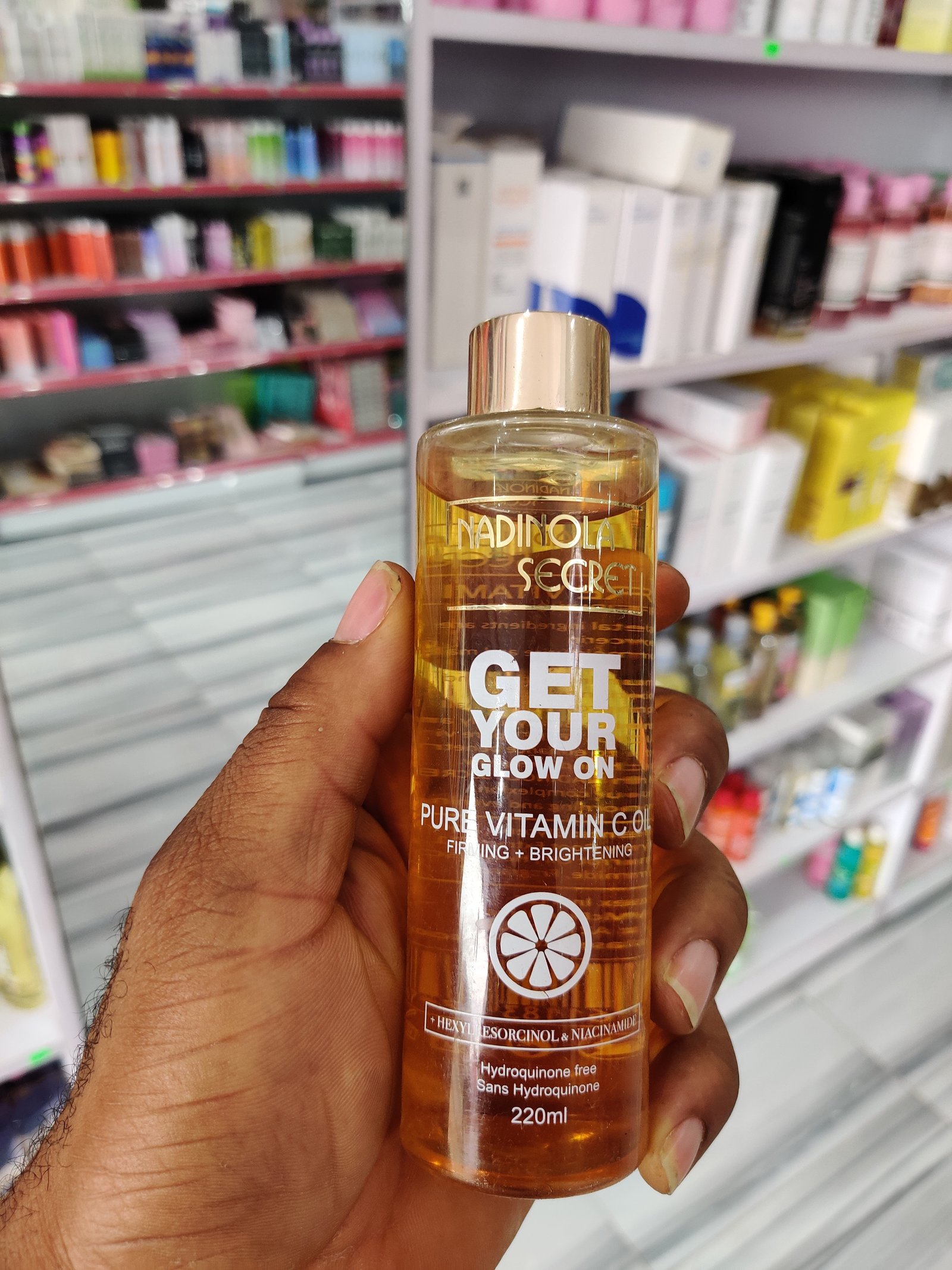 Nadinola secret oil