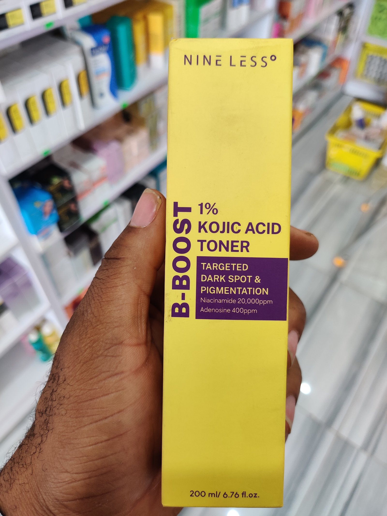 Nineless kojic toner