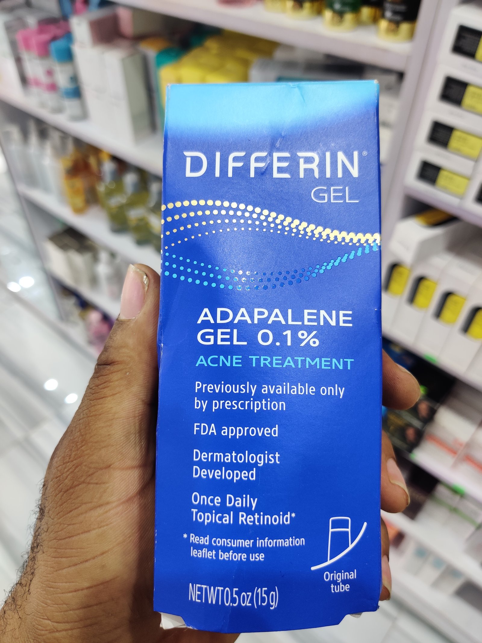 Differin gel