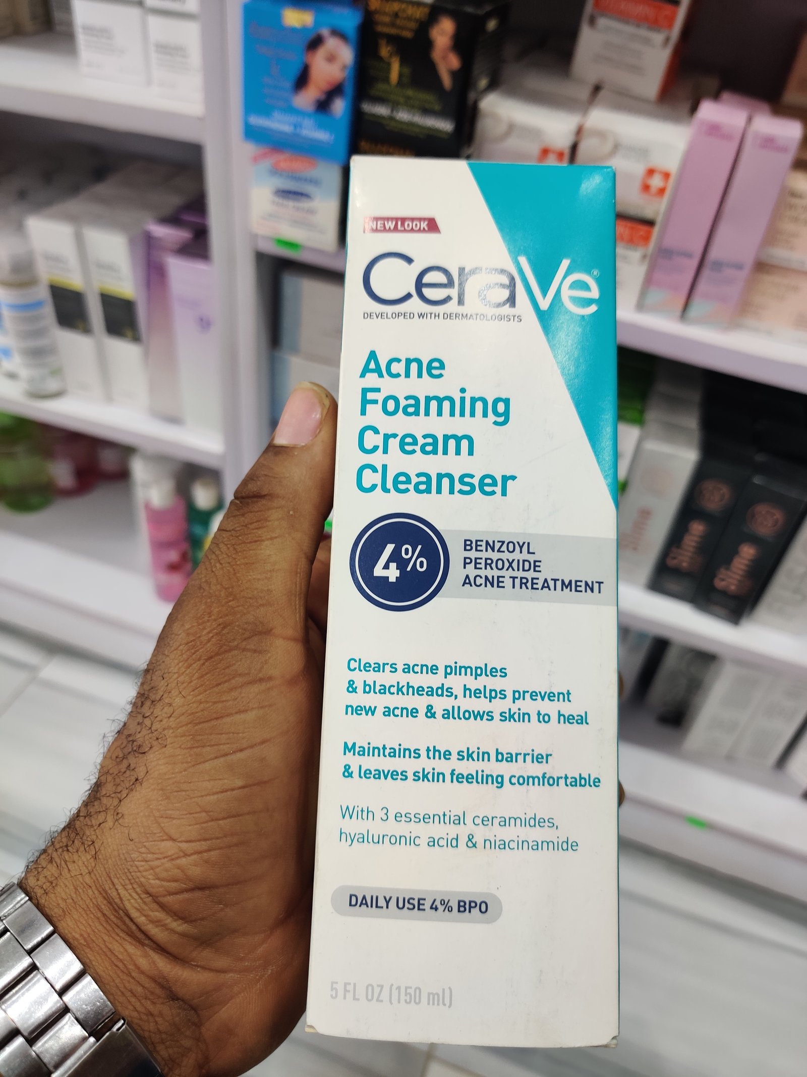 Cerave acne foaming cleanser