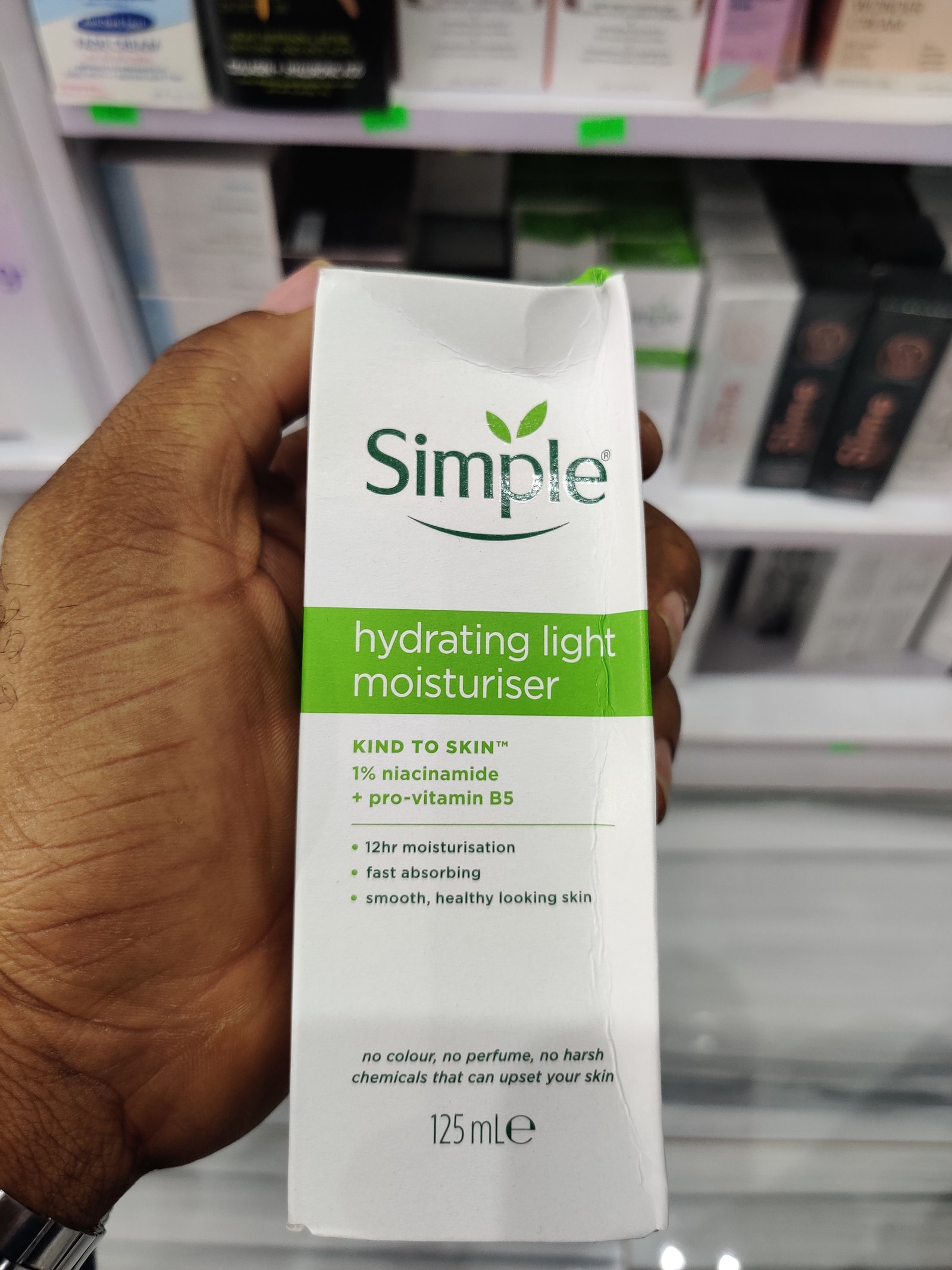 Simple moisturizer