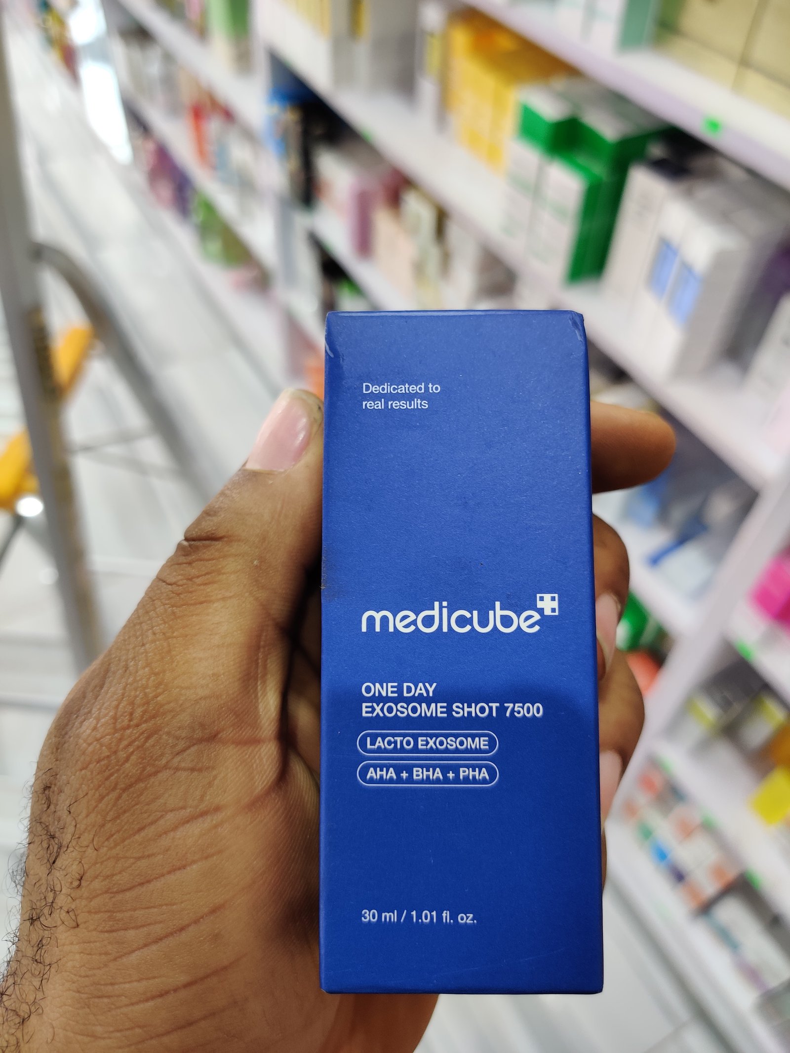 Medicube one day exosome shot 7500