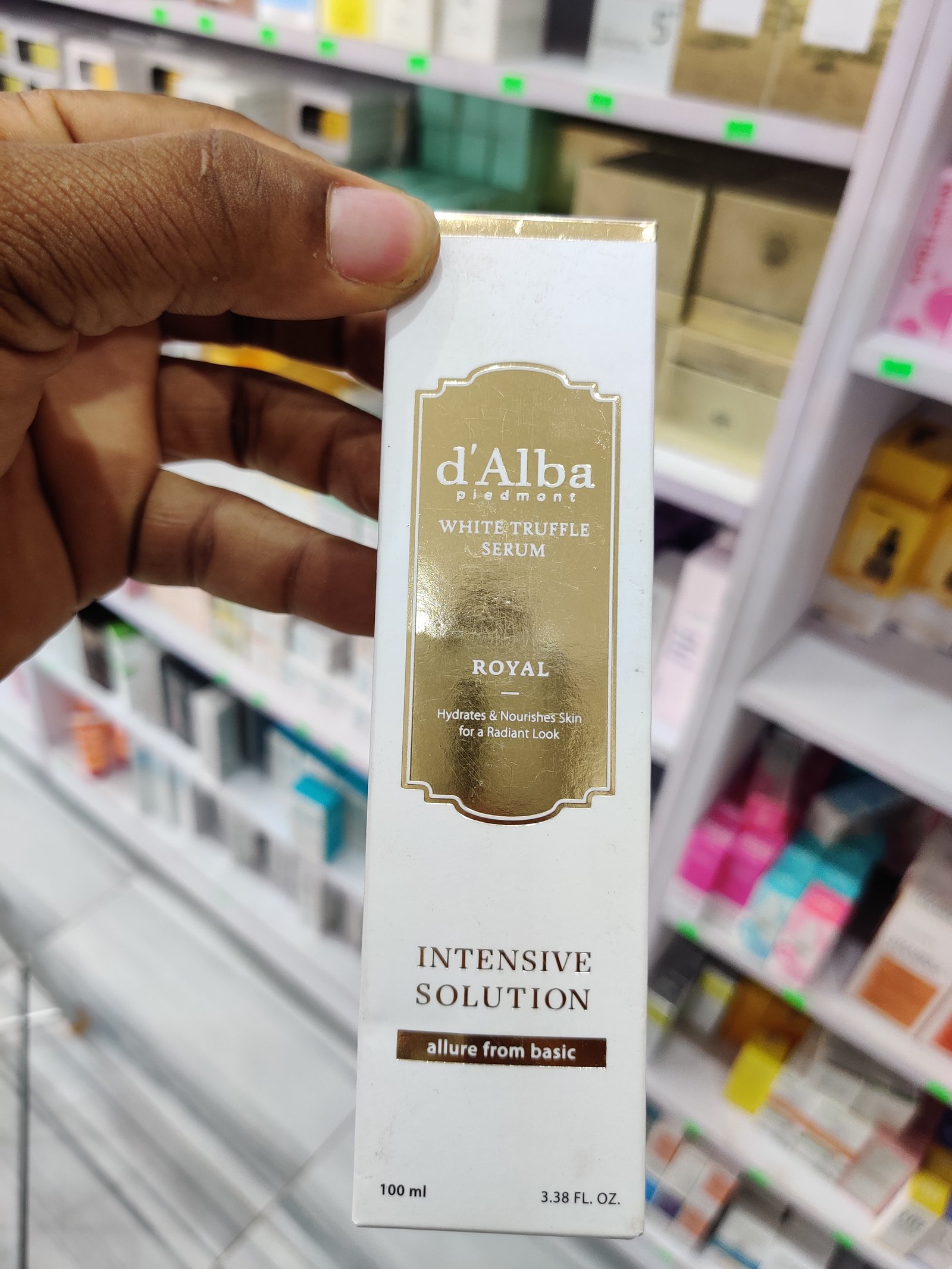 D alba serum