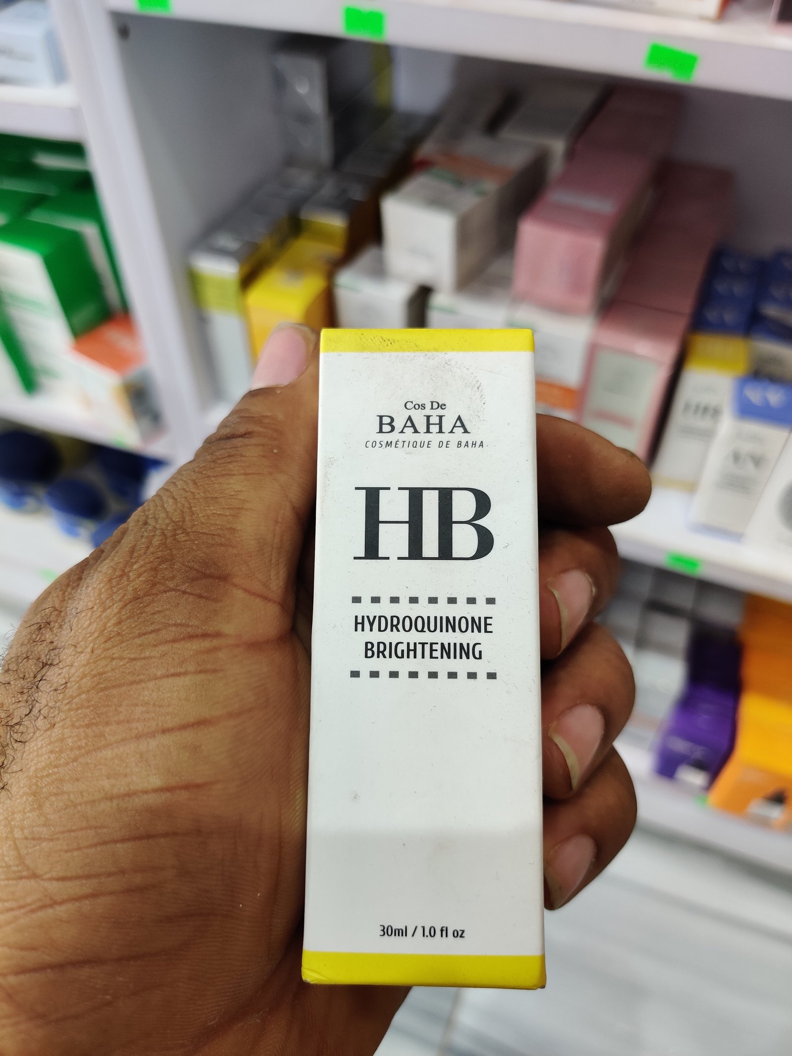 Baha hydroquinone serum