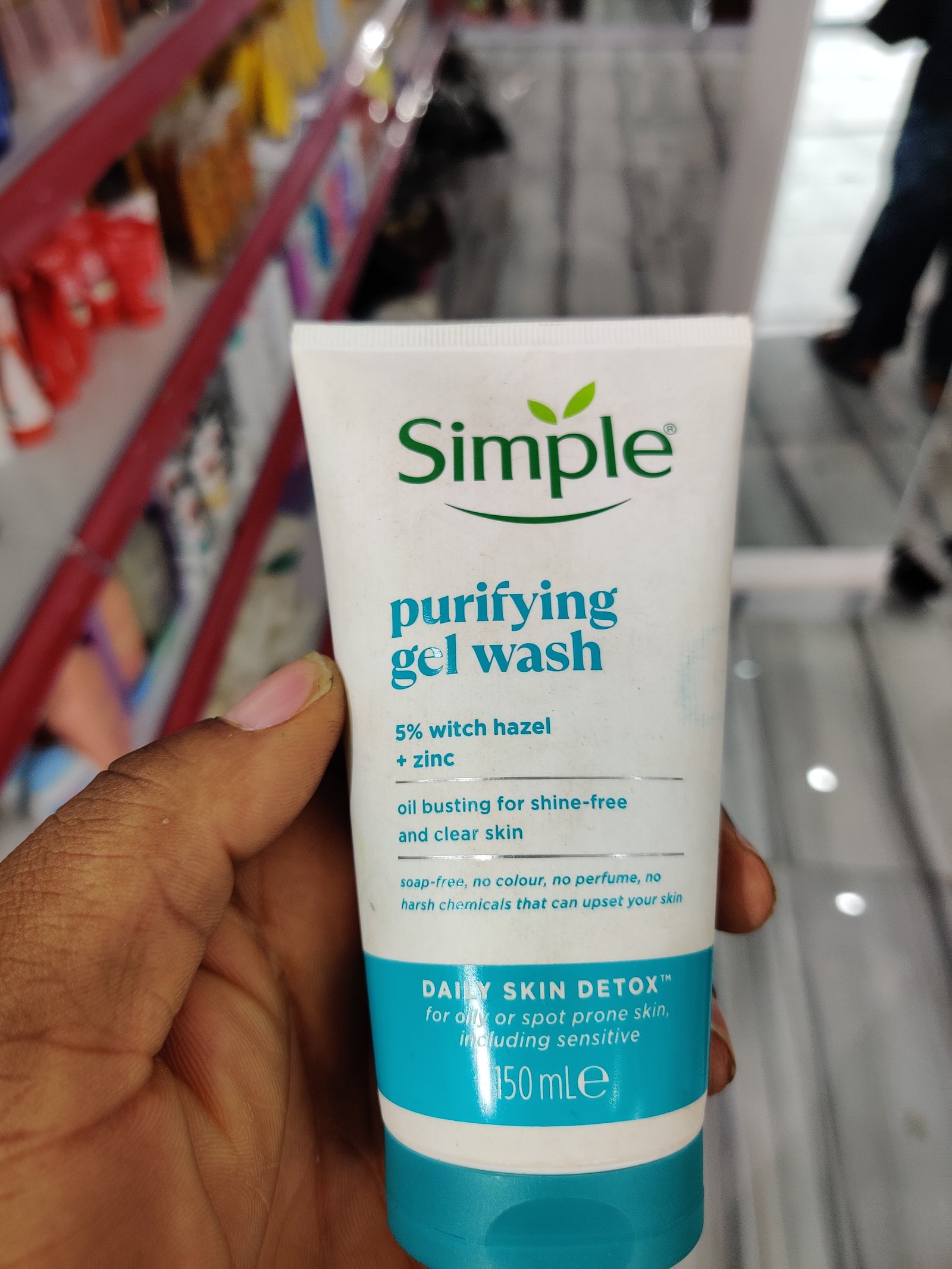 Simple purifying wash