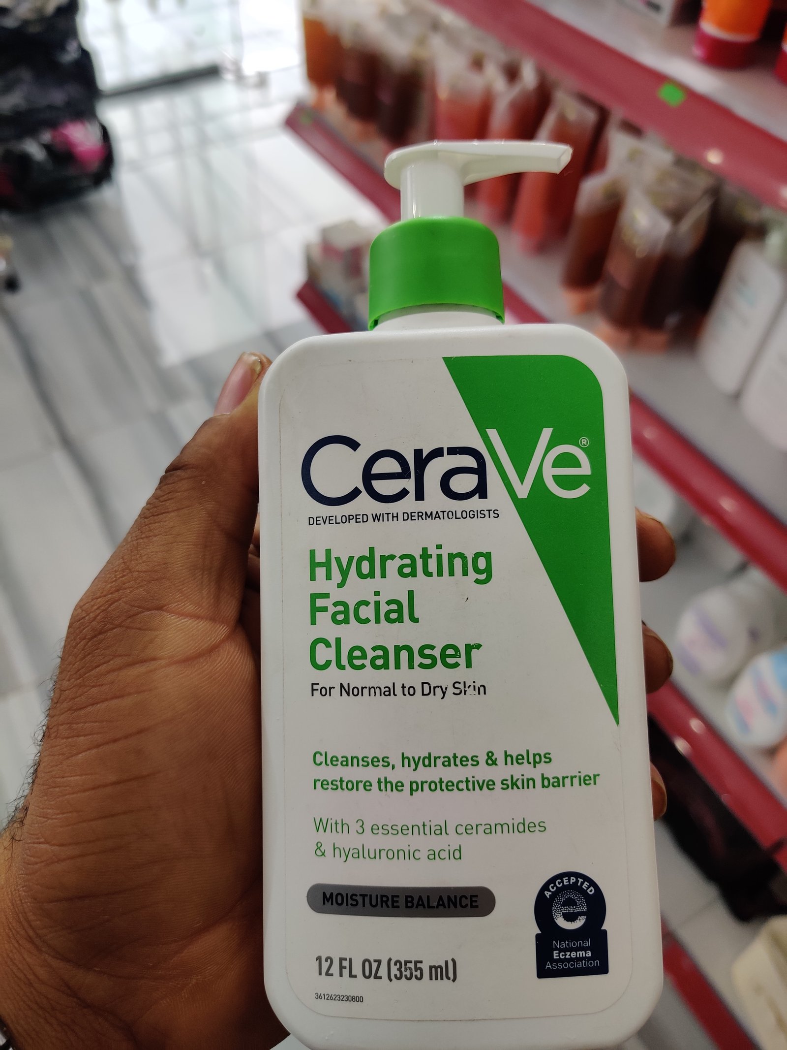 Cerave hydrating cleanser