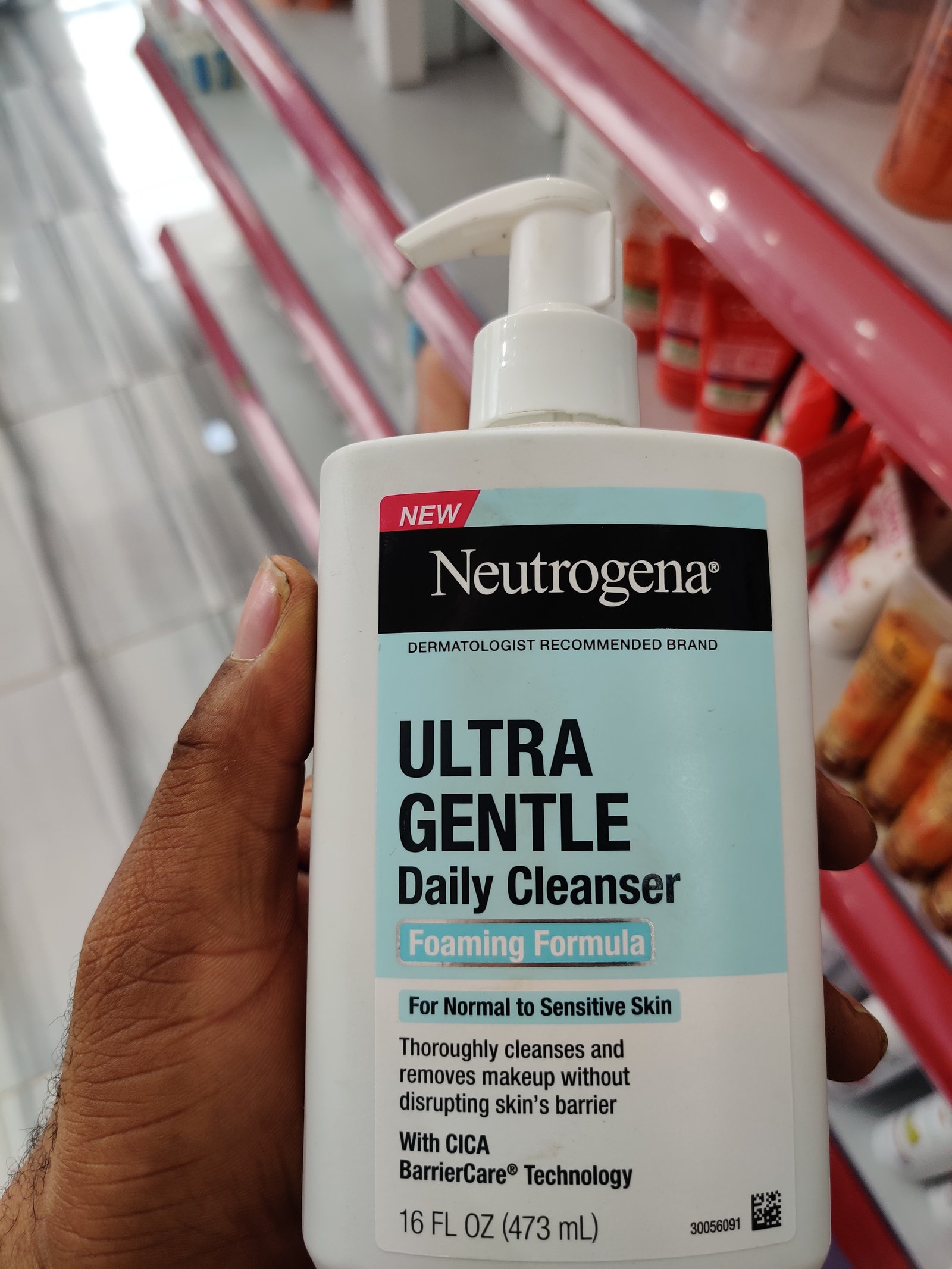Neutrogena ultra  gentle cleanser big
