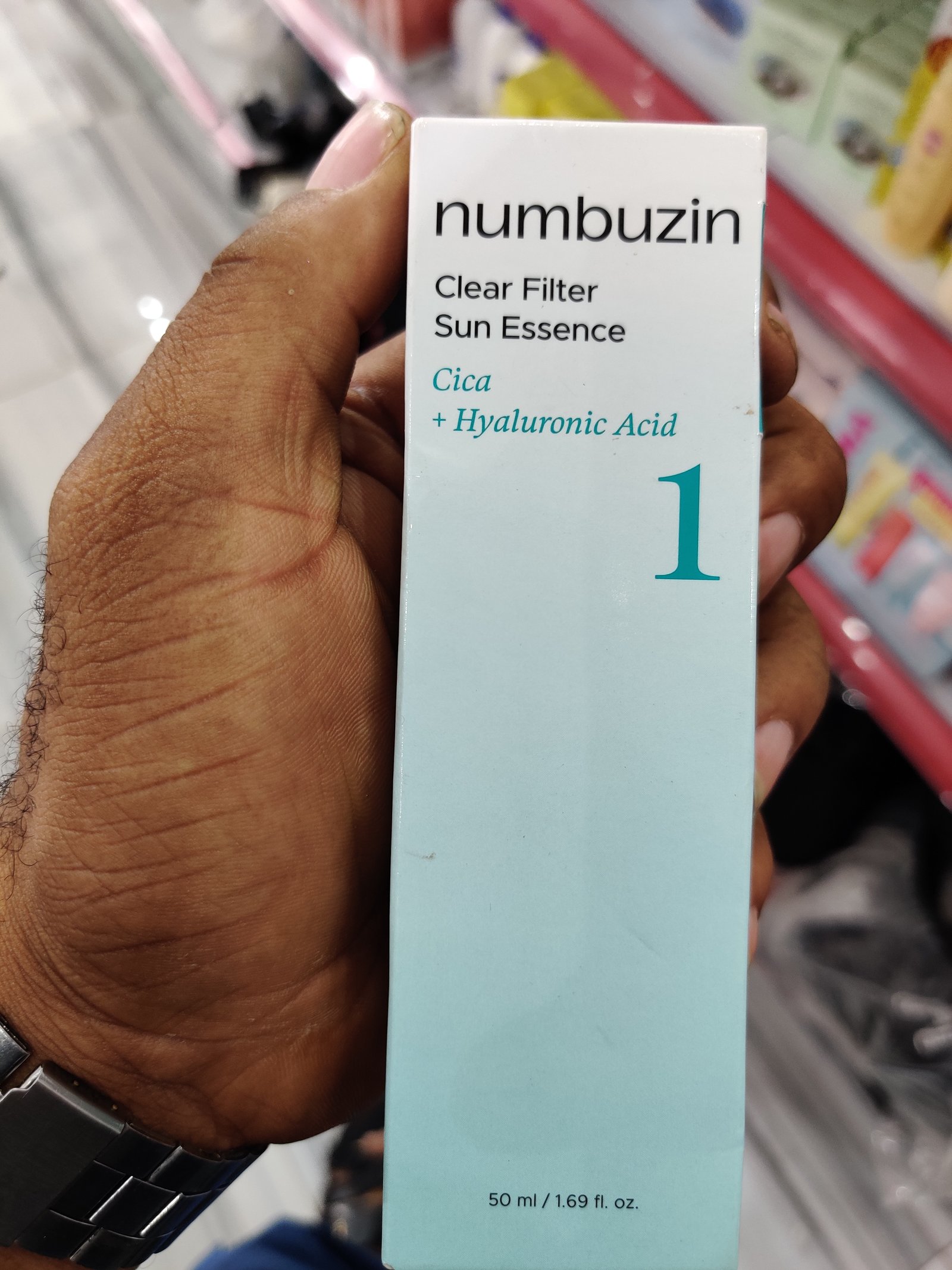 Numbuzin sunscreen