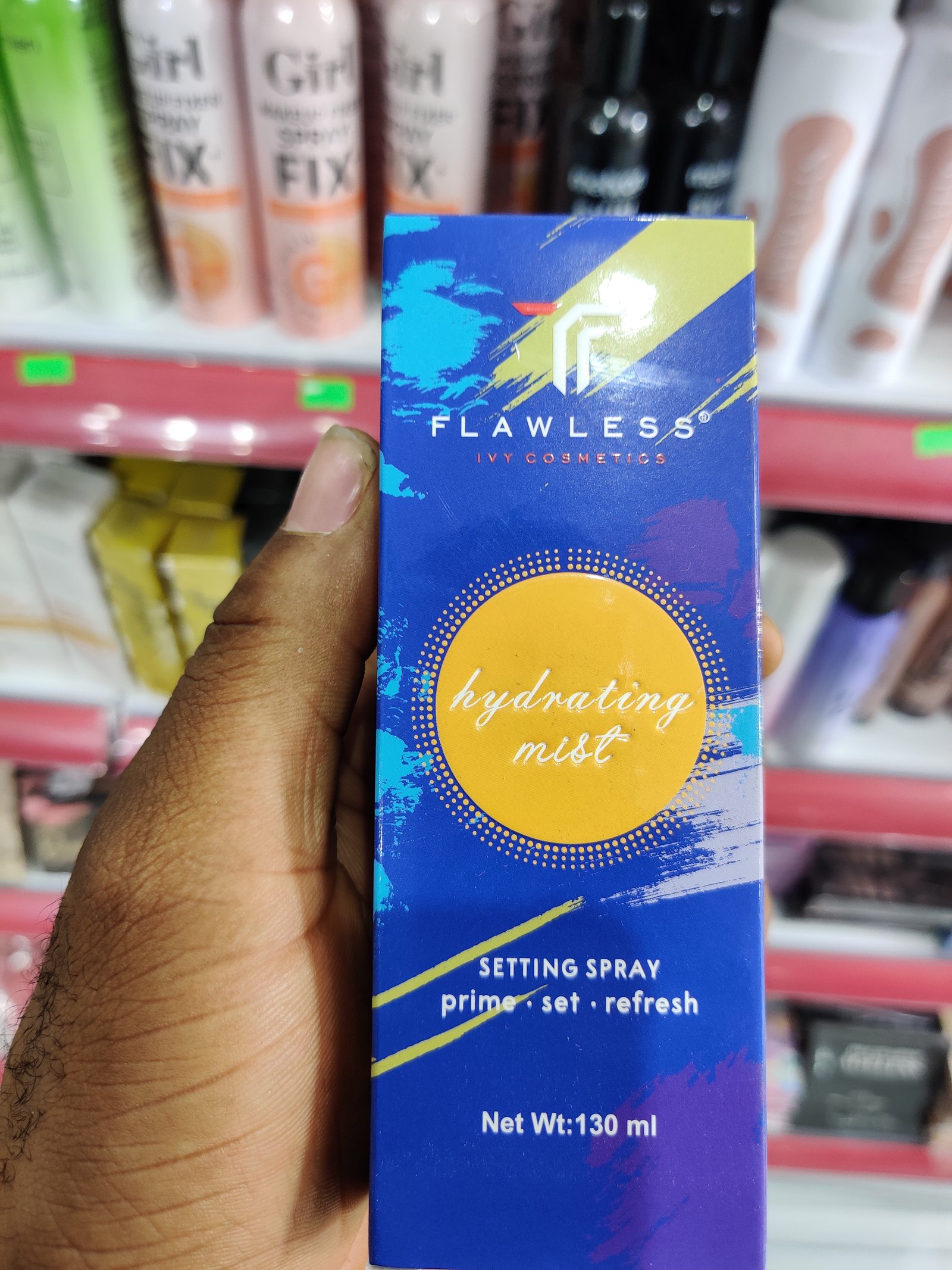 Flawless spray hydrating mist