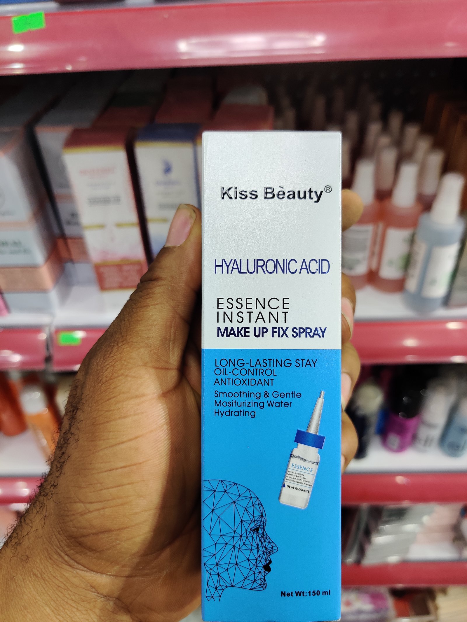 Kiss beauty hyaluronic acid fix spray
