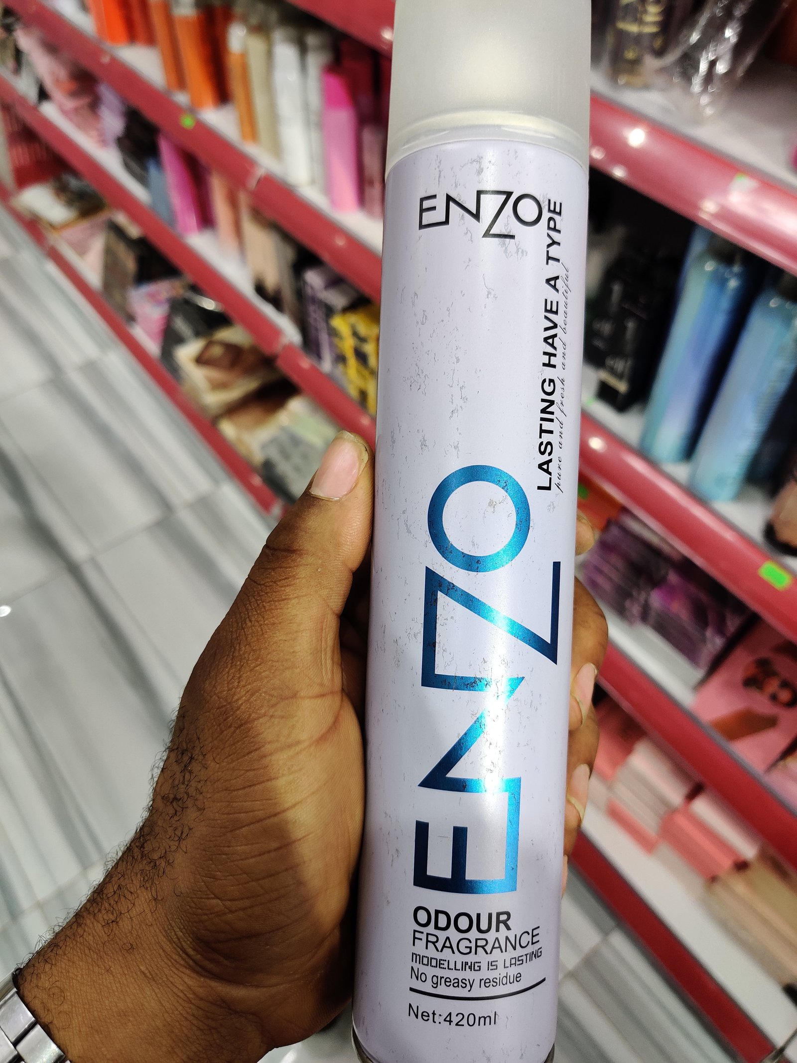 Enzo hair spray