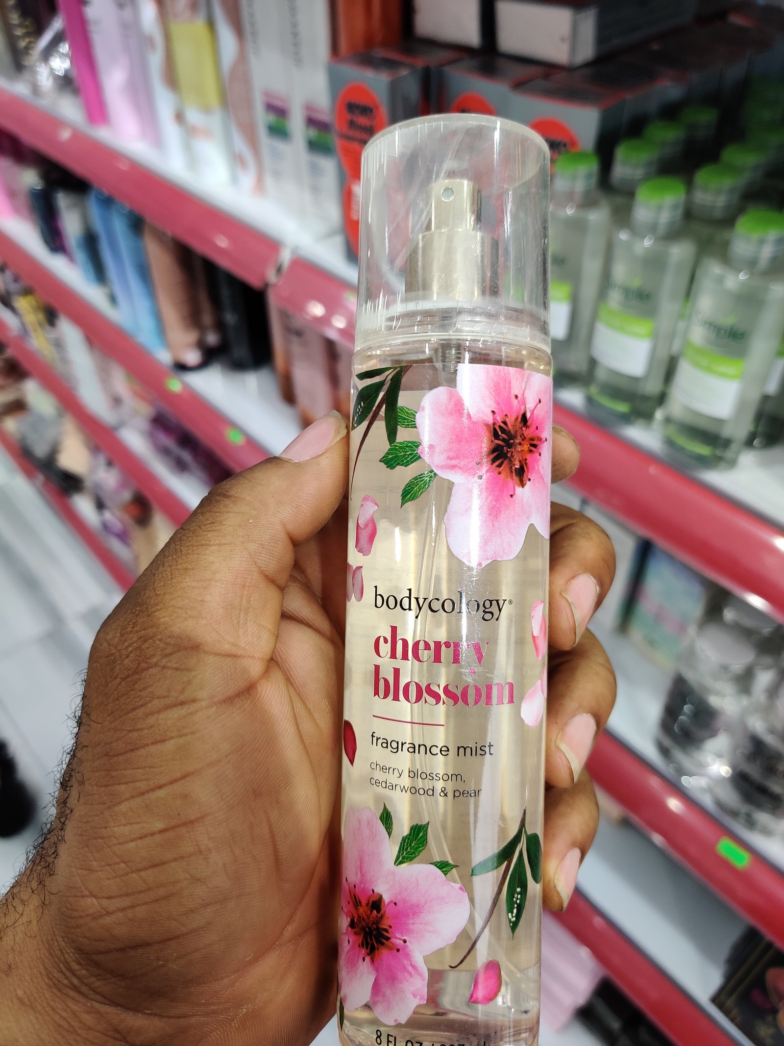 Bodycology cherry blossom spray
