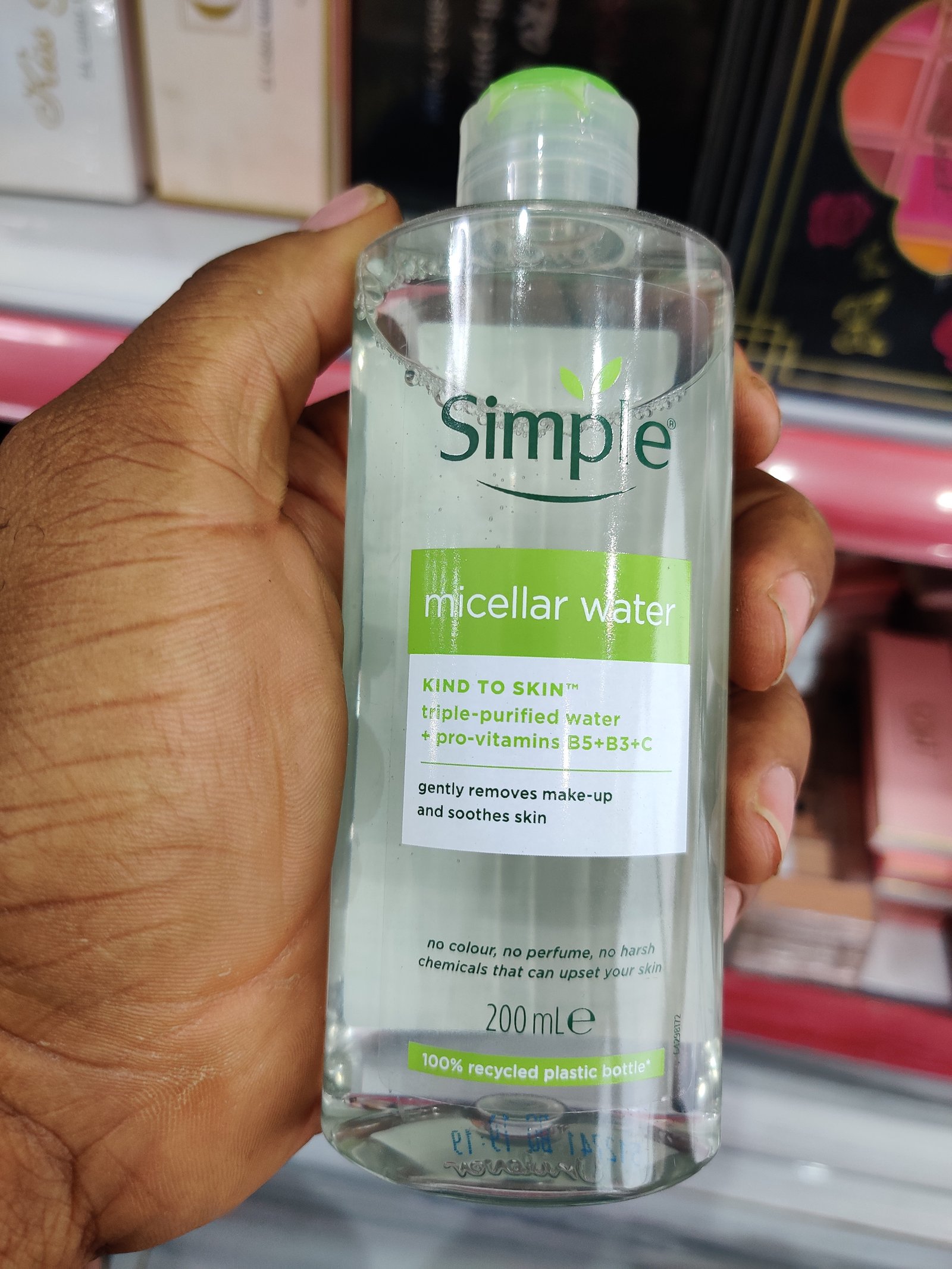 Simple micellar water