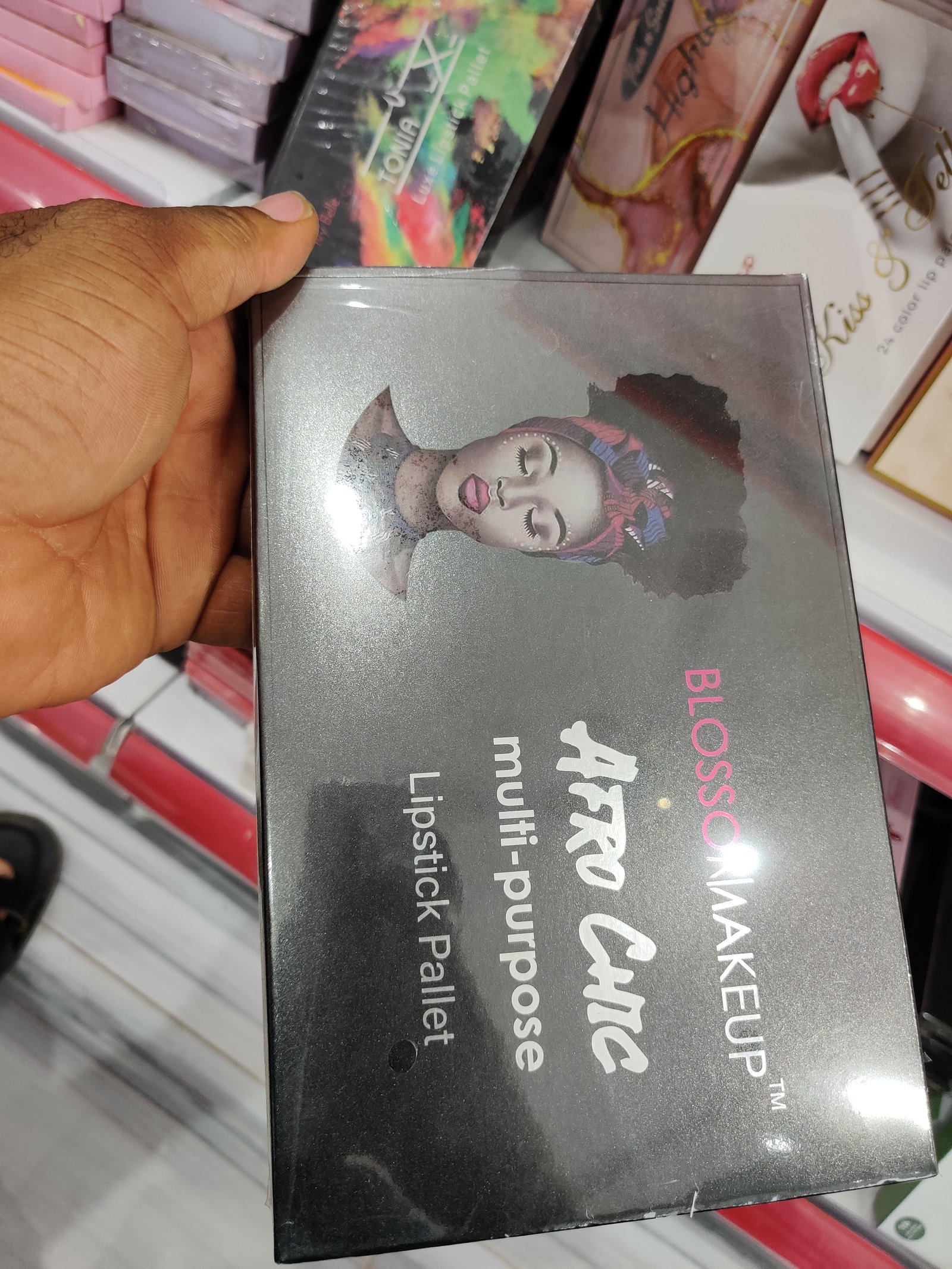 Blossom afro chic lipstick pallet