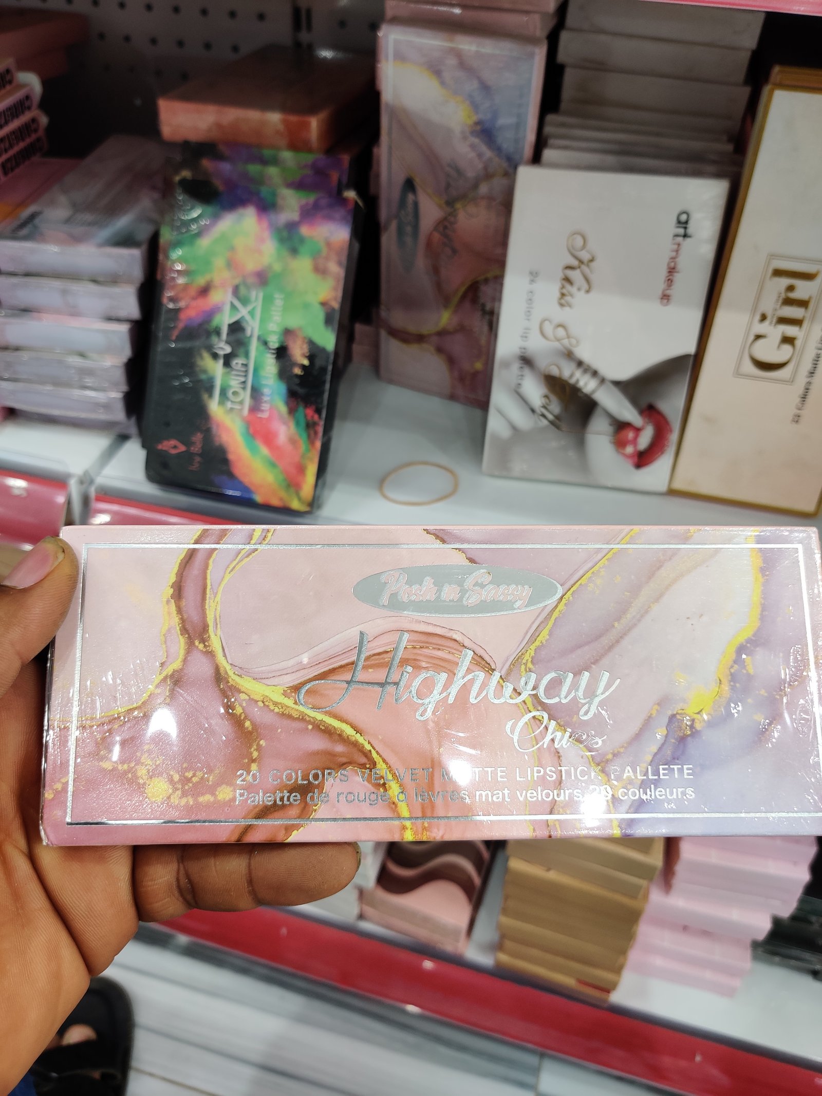 Posh n sassy lipstick pallet