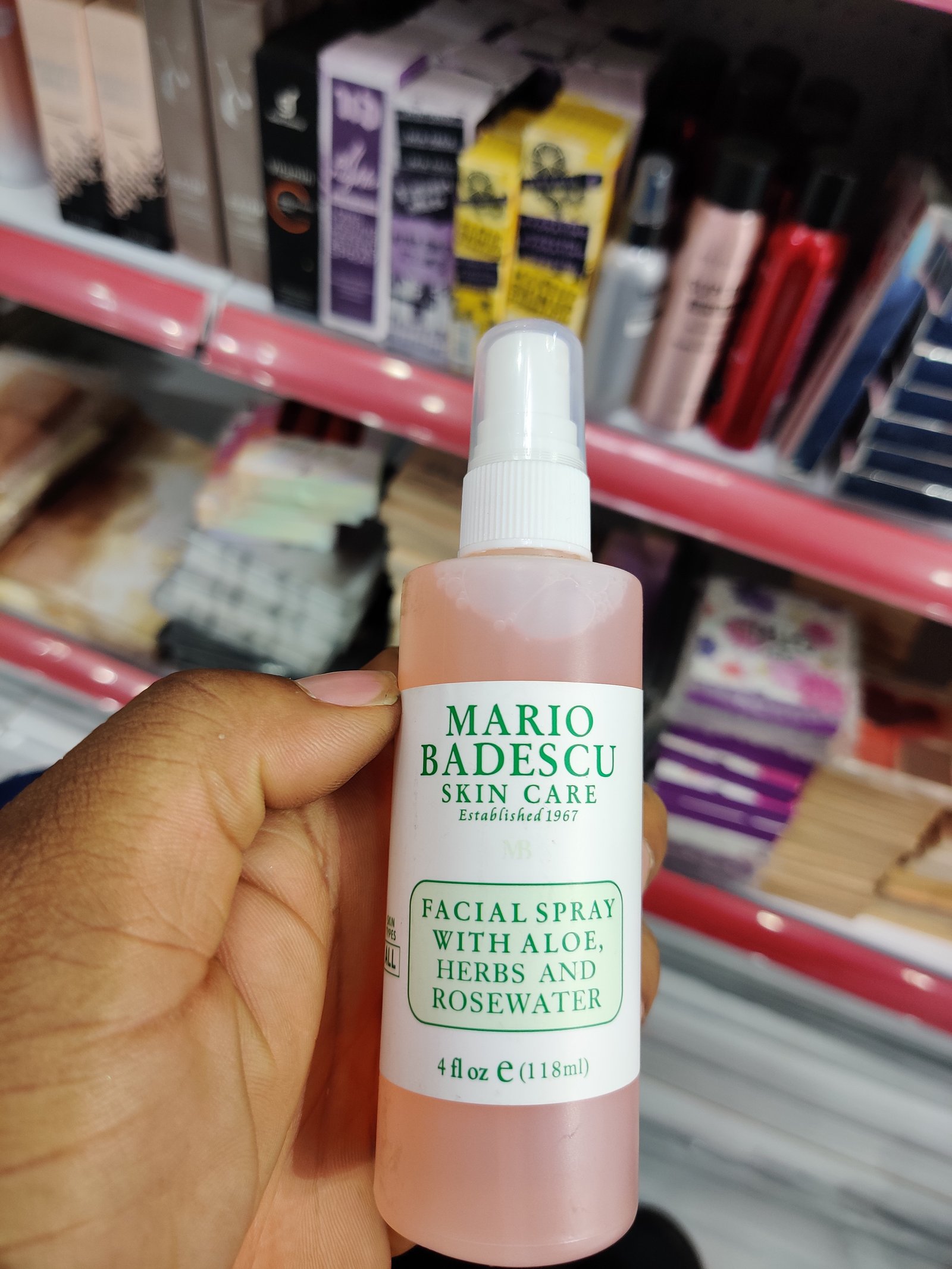 Mario besco rose water