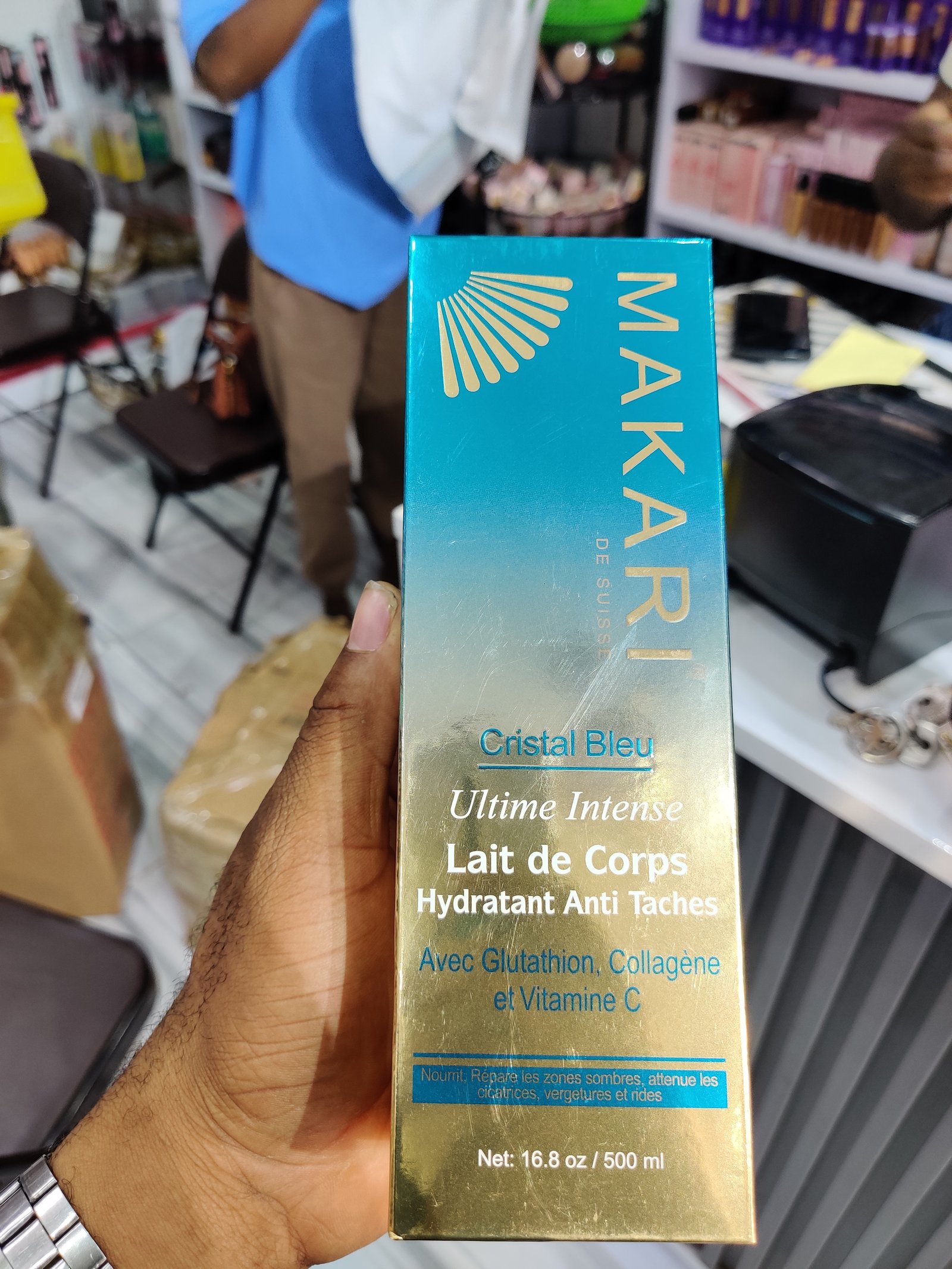 Makari Cristal bleu lotion