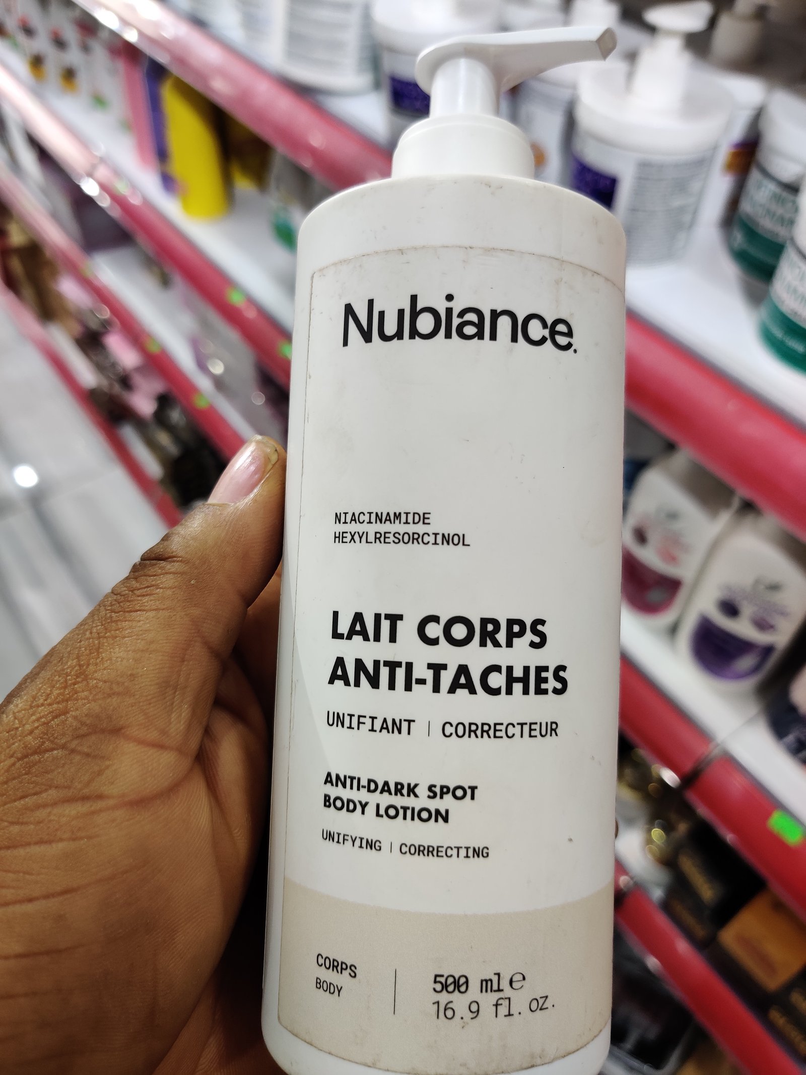 Nubiance lotion