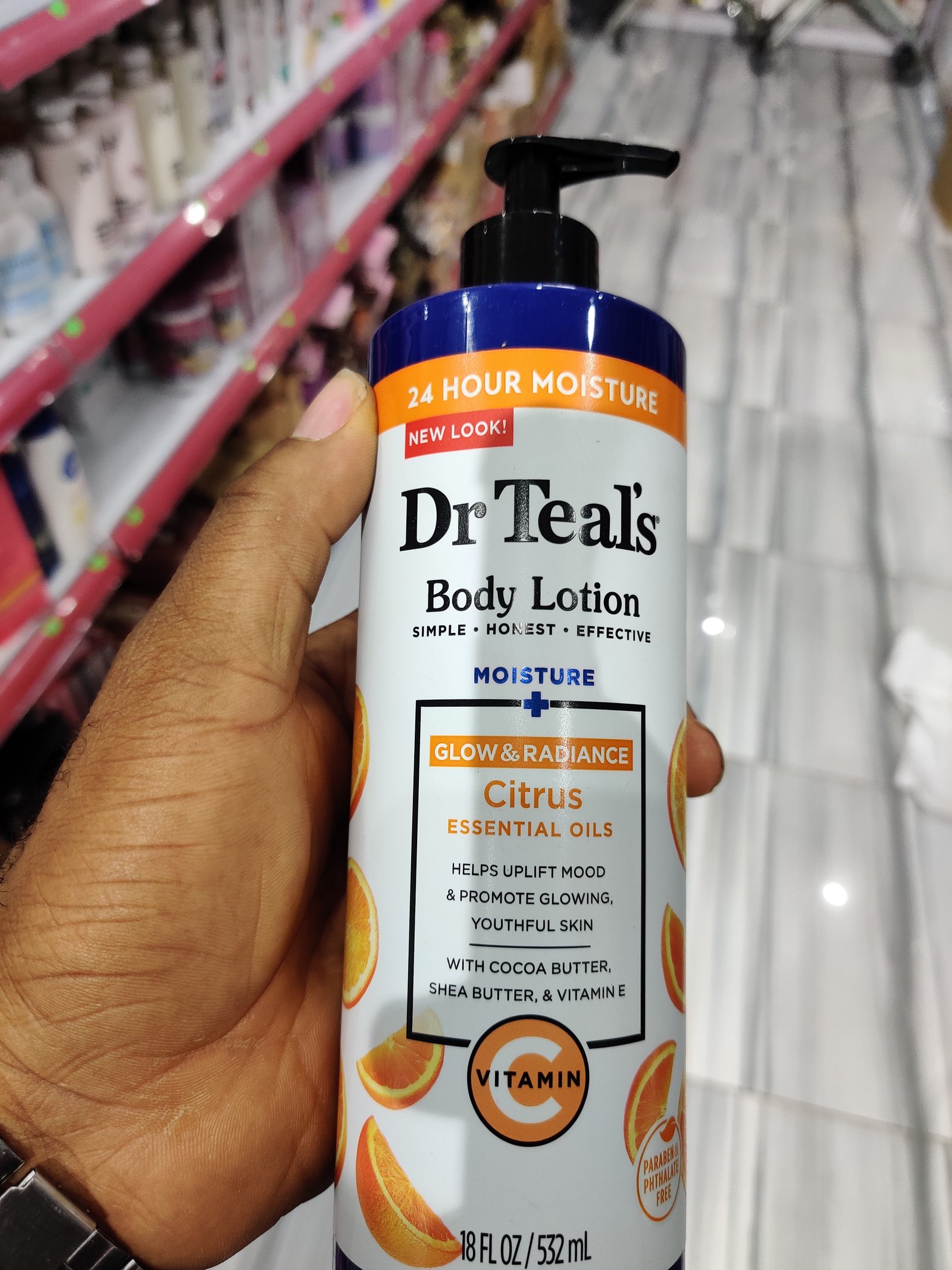 Dr teals  vitamin c lotion