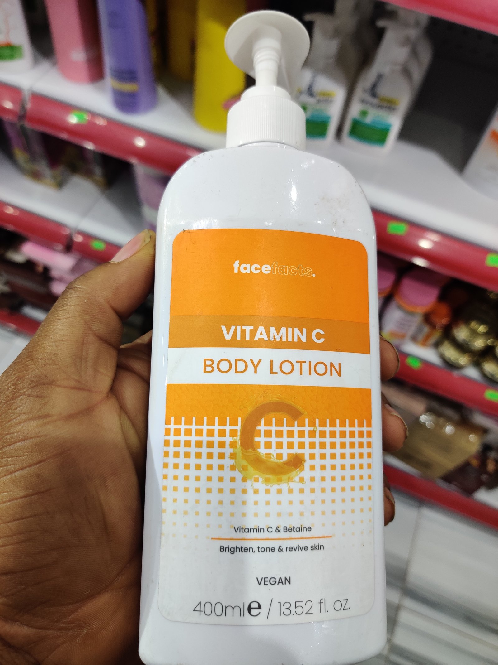 Face fact vitamin c lotion