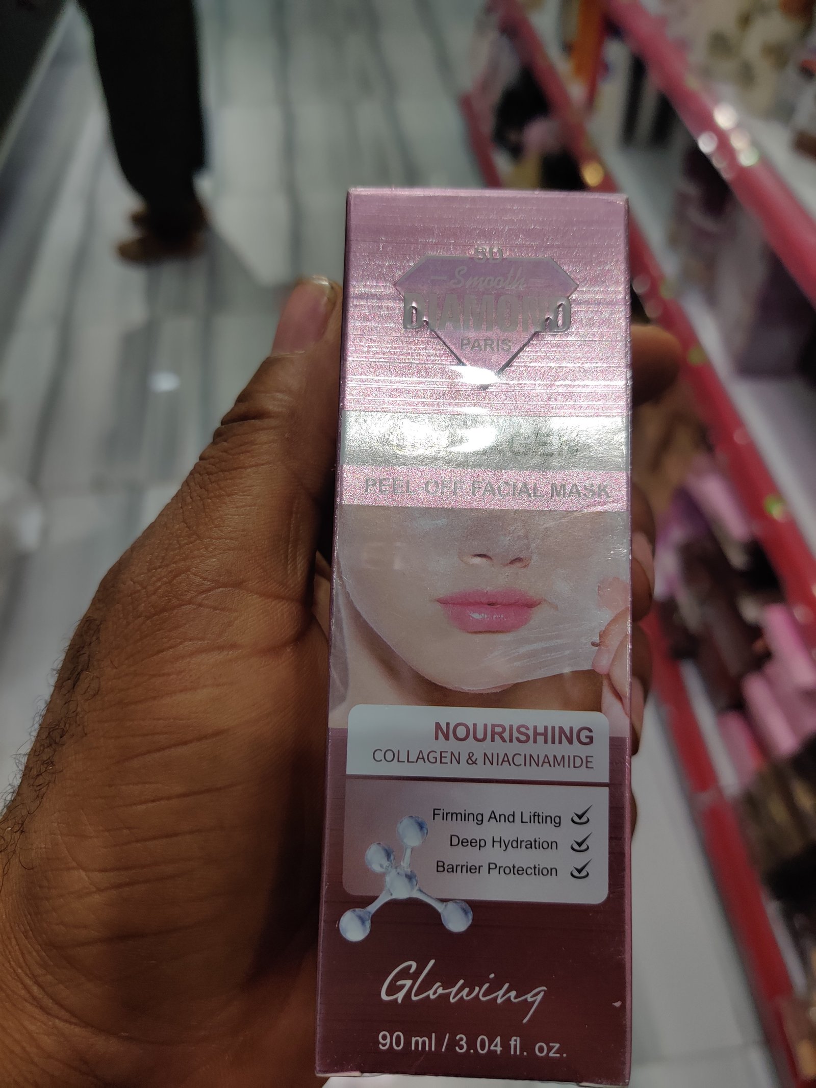 Diamond collagen peel off mask