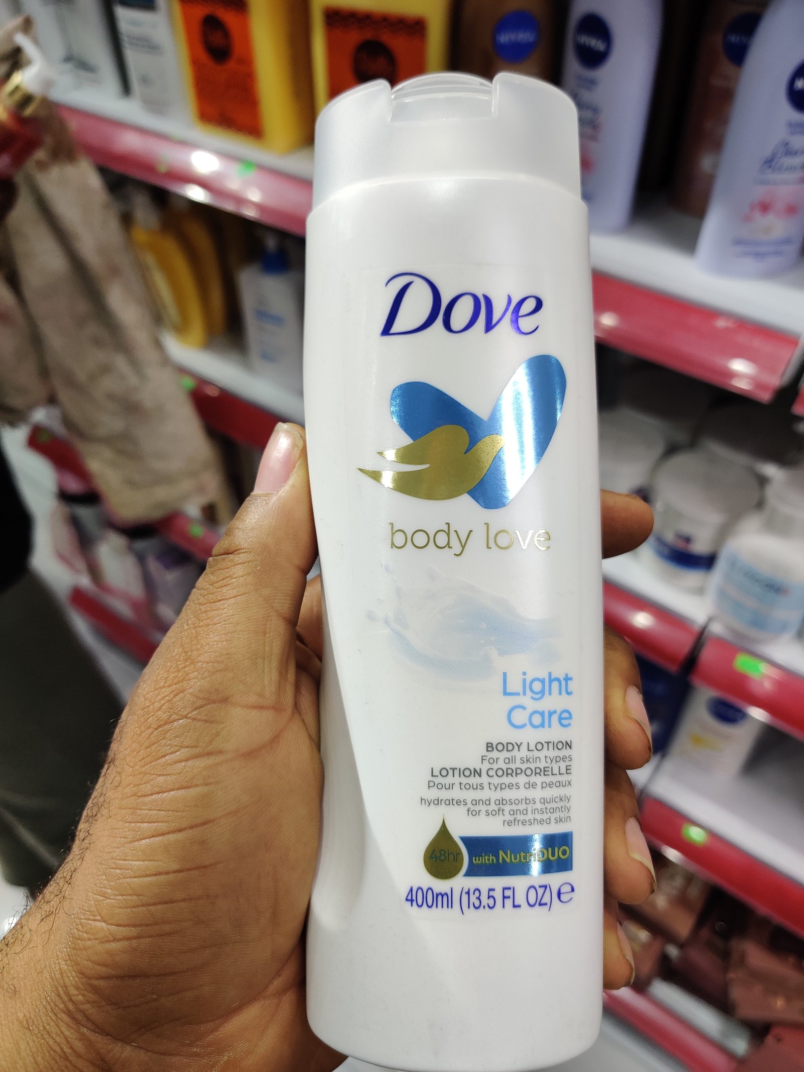 Dove light care