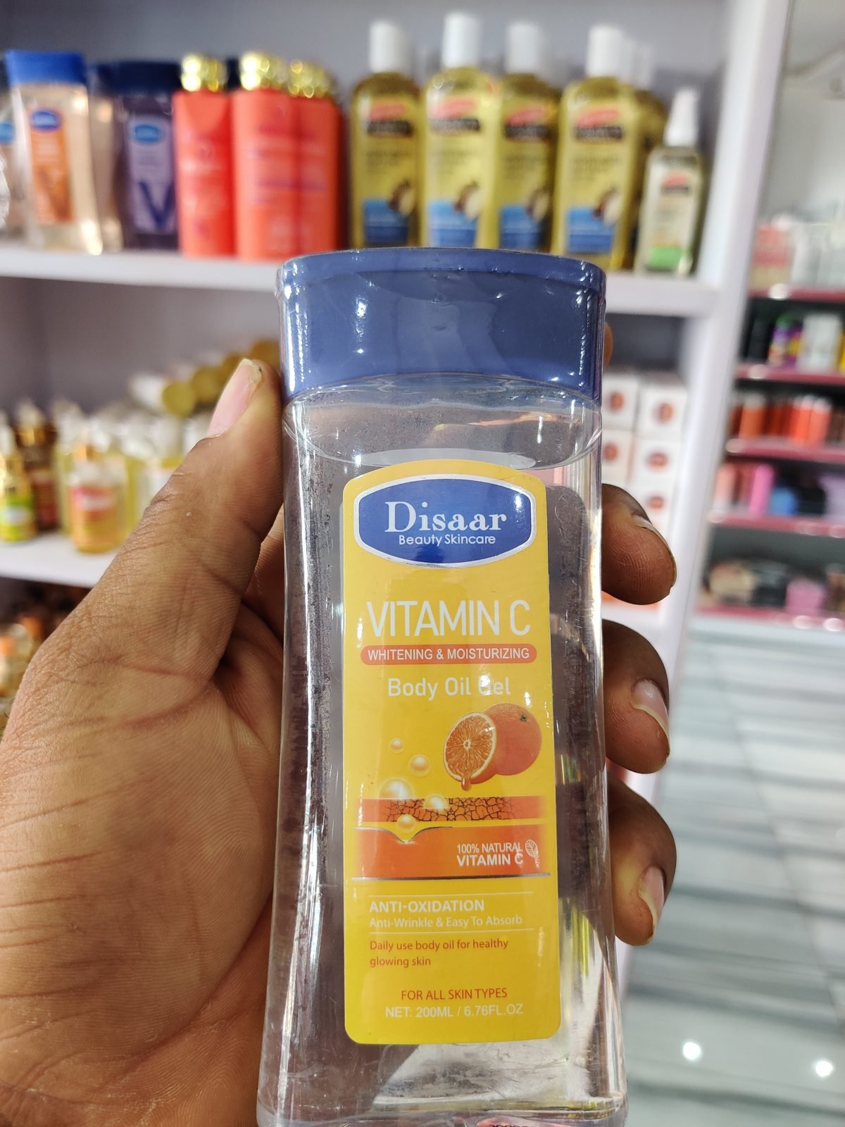 Disaar Vitamin C Whitening & Moisturizing Body Oil Gel 200ml / 6.76 fl.oz