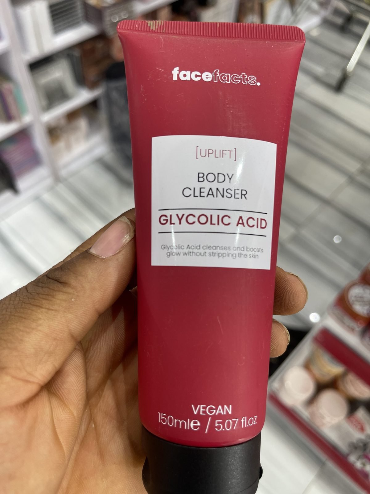 Face Facts Uplift Body Cleanser, Glycolic Acid 150ml