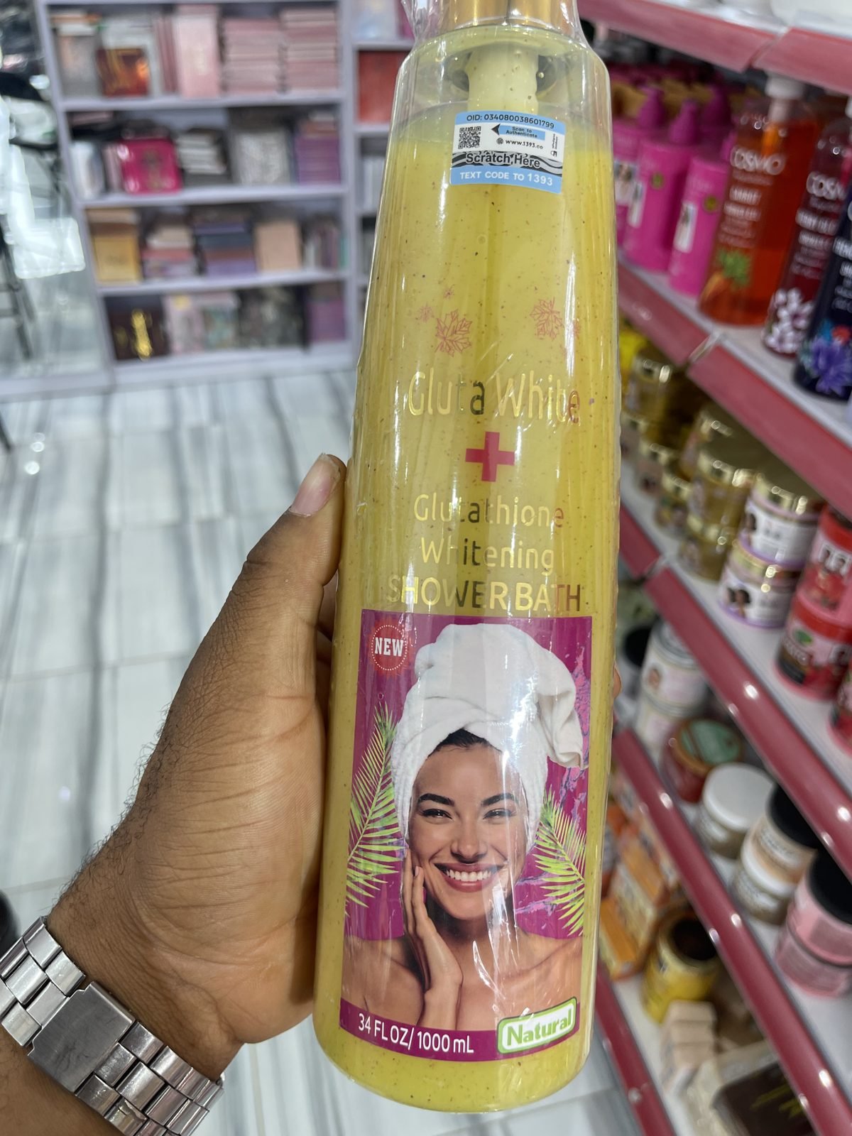 Gluta White Gluta White + Glutathione Whitening Shower Bath 34 fl oz / 1000mL