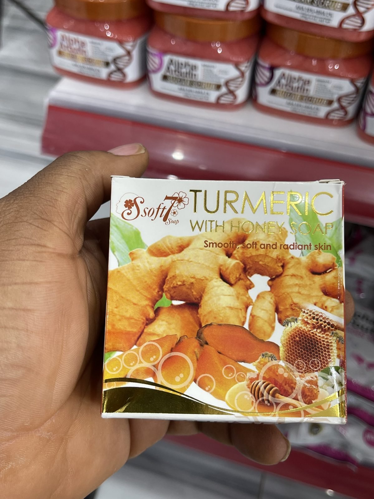 Ssoft7 Soap Turmeric with Honey Soap