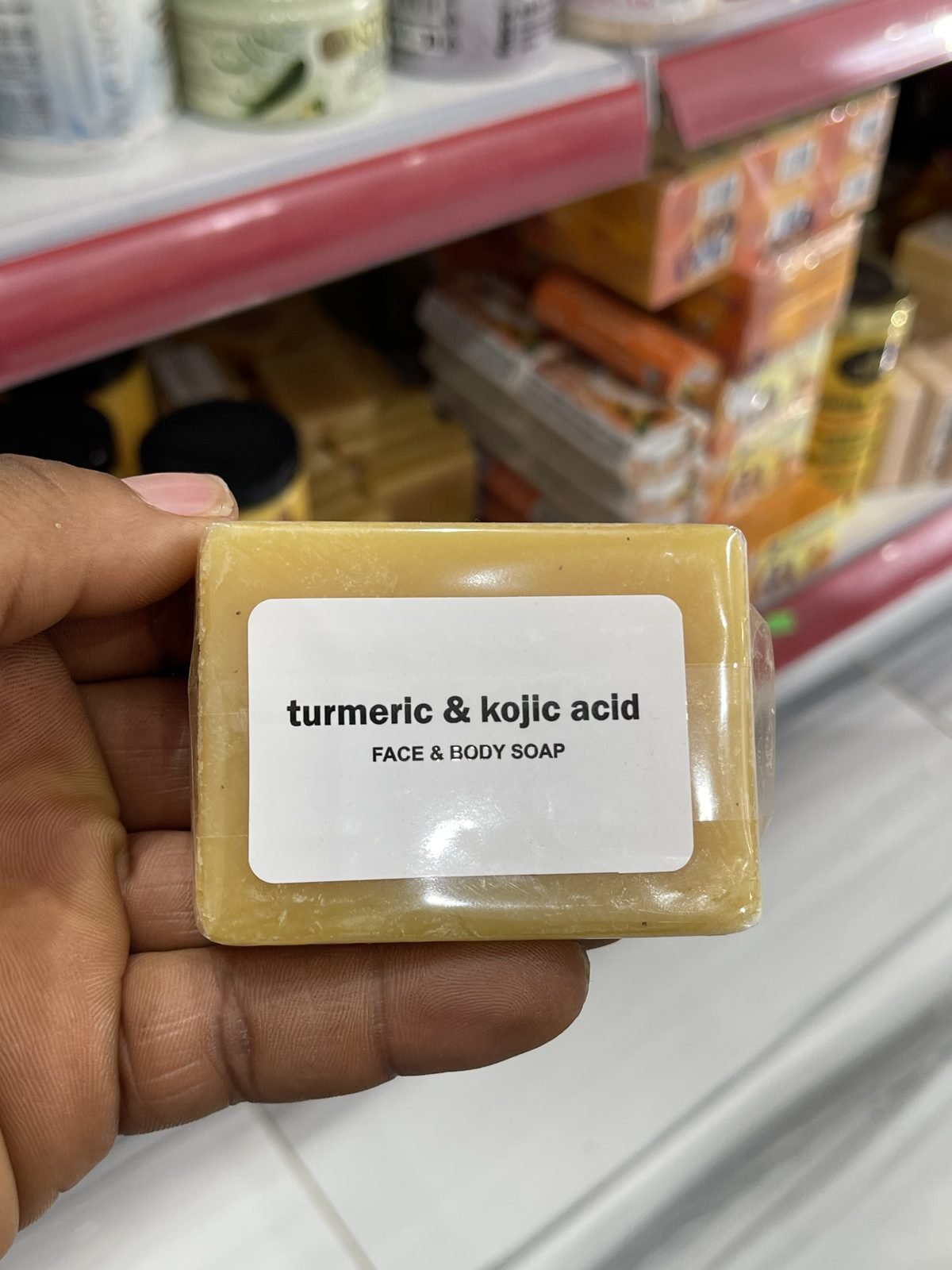 turmeric & kojic acid Face & Body Soap
