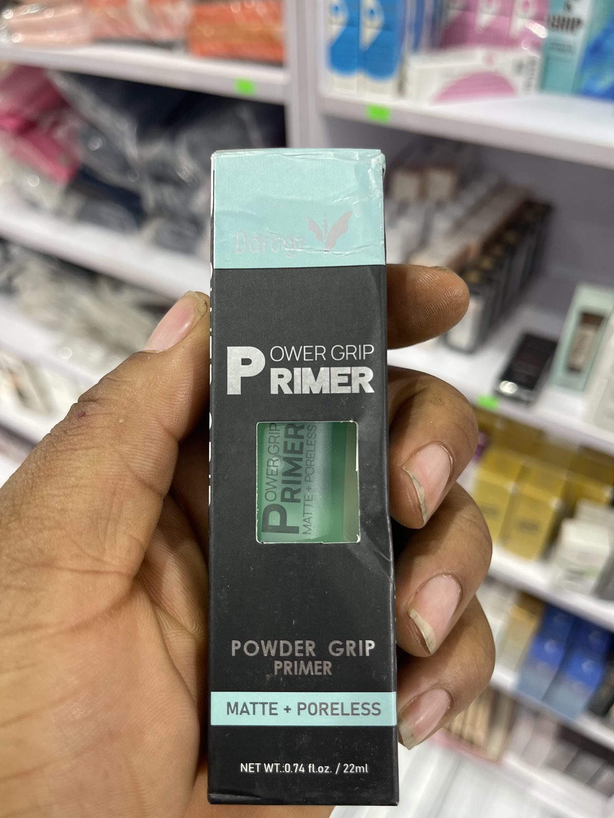 Daroge Power Grip Primer / Powder Grip Primer Matte+Poreless 22ml