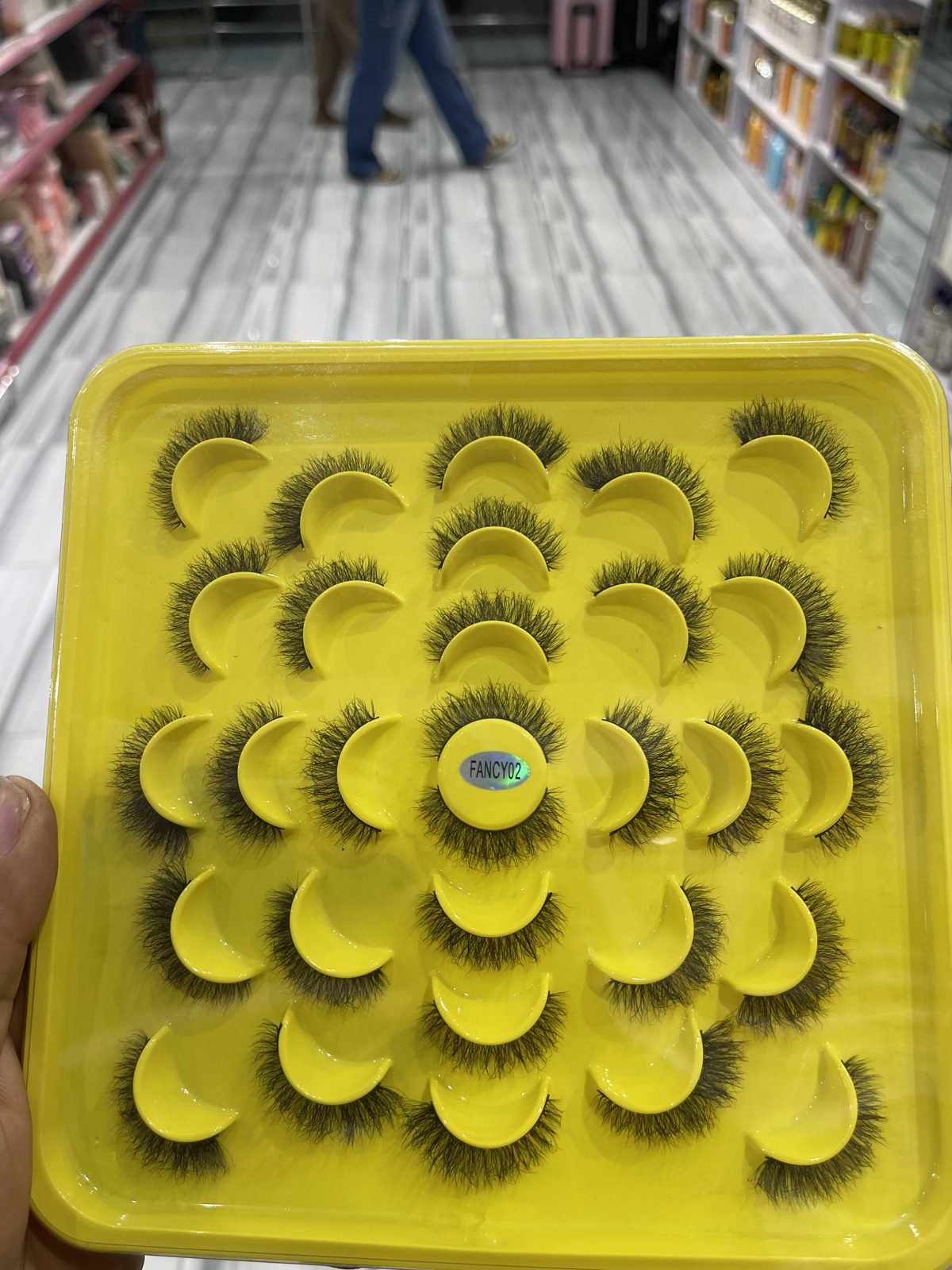 lash tray code FANCY02
