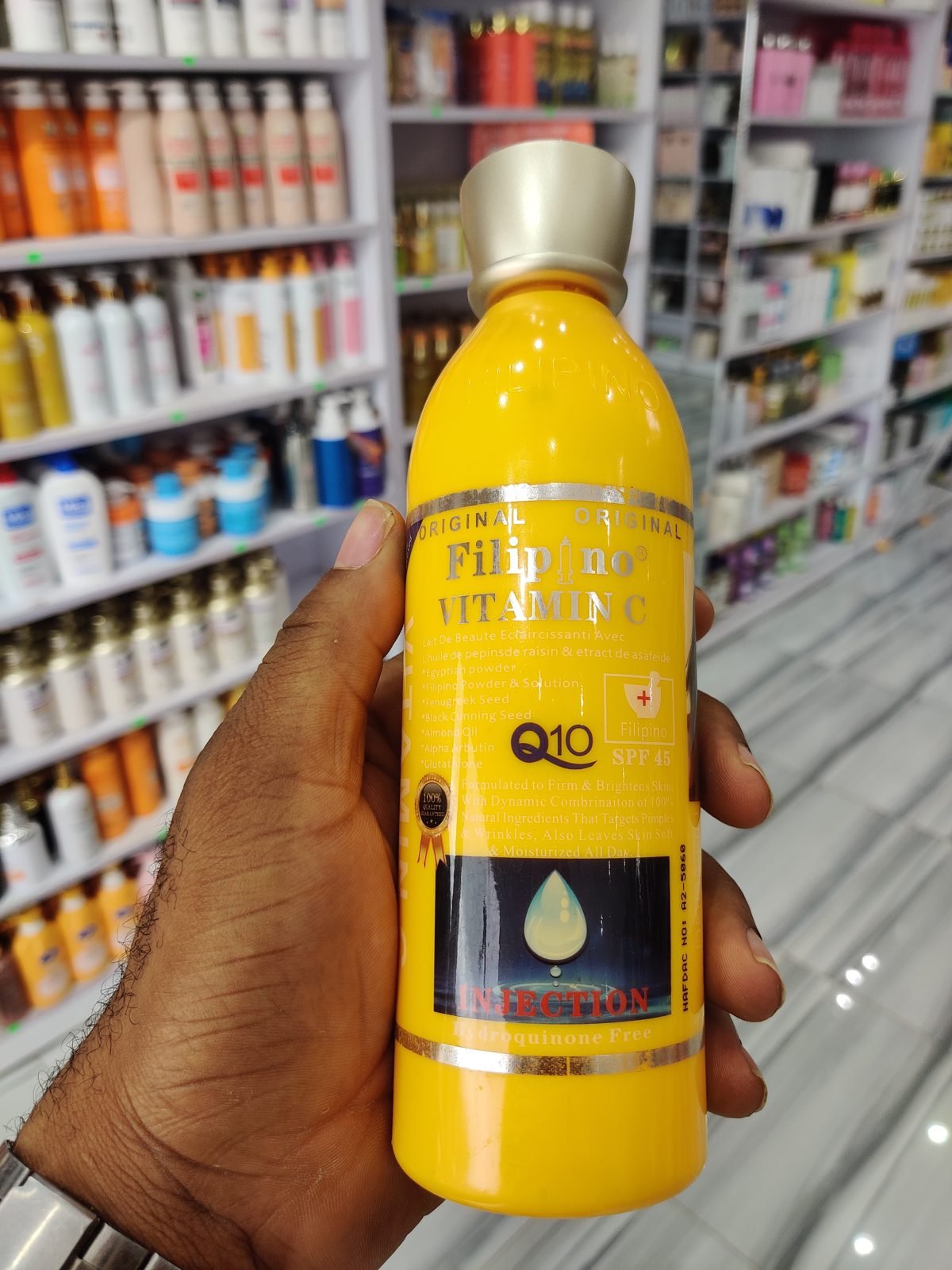 Filipino Vitamin C, Lait De Beaute Eclaircissanti