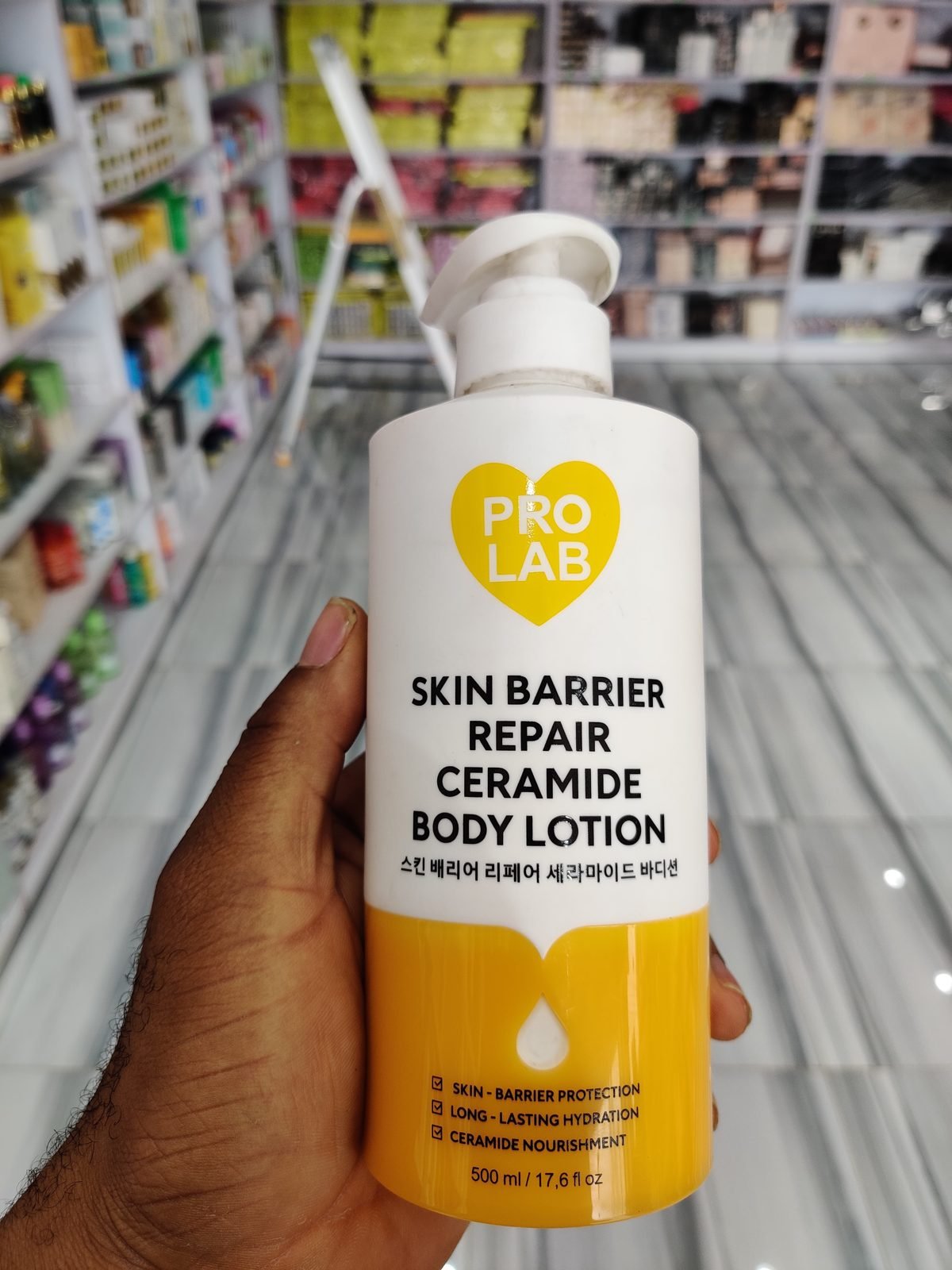 ProLab Skin Barrier Repair, Ceramide, Body Lotion, Skin-Barrier Protection+Long-Lasting Hydration+Ceramide Nourishment 500ml / 17.6fl.oz